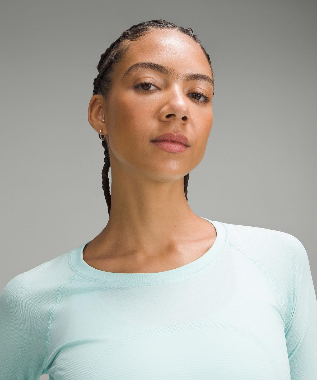 Camicia A Maniche Lunghe Donna Lululemon Swiftly Tech 2.0 Menta | IT_LuLu64850