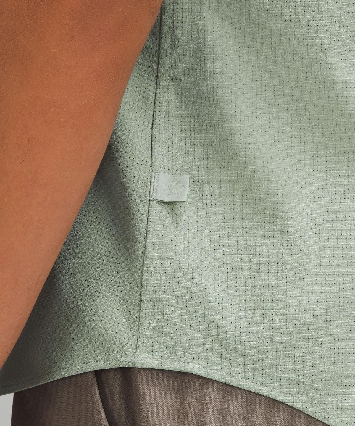 Camicie Con Bottoni Uomo Lululemon Airing Easy Short-Sleeve Verdi | IT_LuLu94746