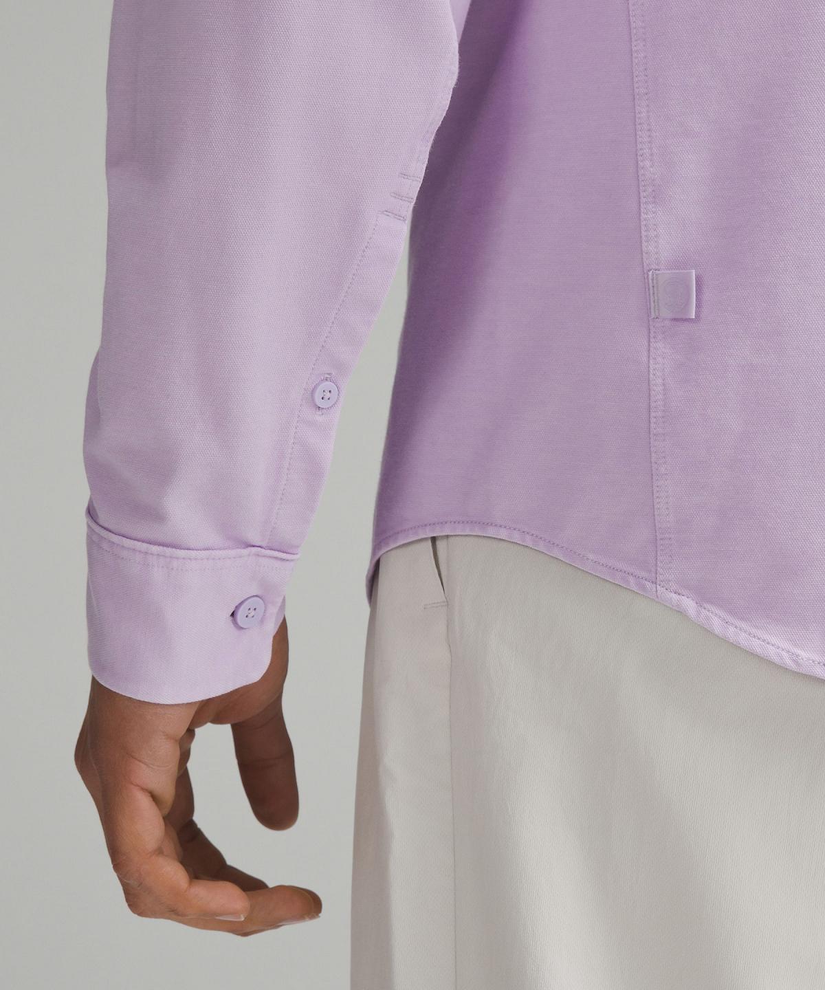 Camicie Con Bottoni Uomo Lululemon Commission Long-Sleeve Viola | IT_LuLu11382