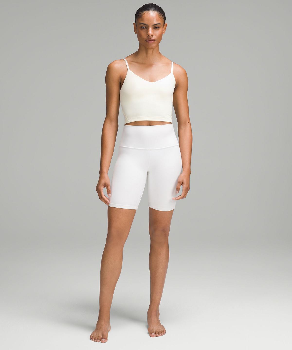 Camicie Donna Lululemon Align™ Cropped Cami Bianche | IT_LuLu70187