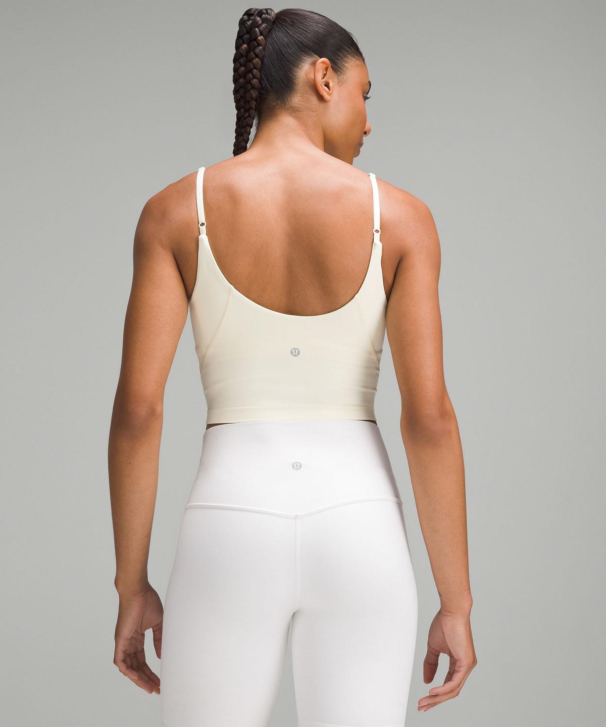 Camicie Donna Lululemon Align™ Cropped Cami Bianche | IT_LuLu70187