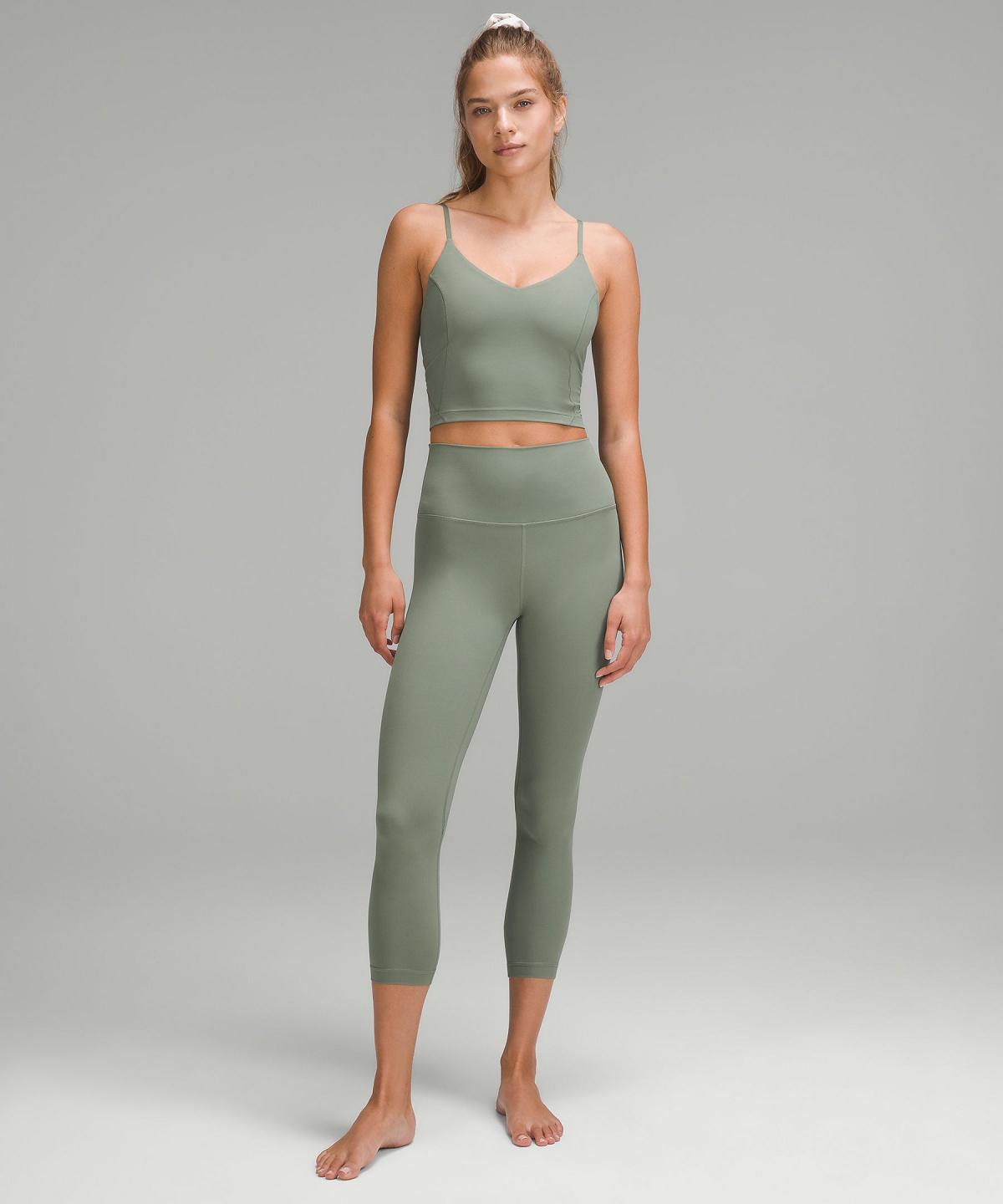 Camicie Donna Lululemon Align™ Cropped Cami Verdi | IT_LuLu20778