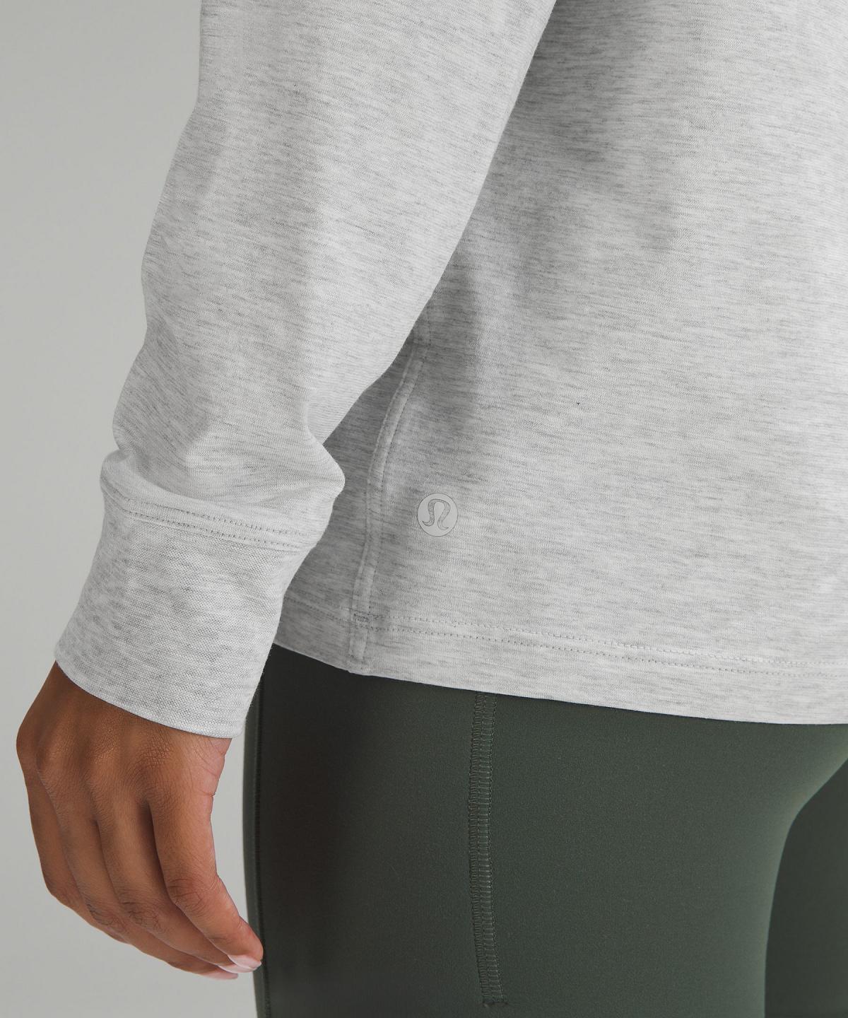 Camicie Donna Lululemon All Yours Long-Sleeve Grigie Chiaro | IT_LuLu65132