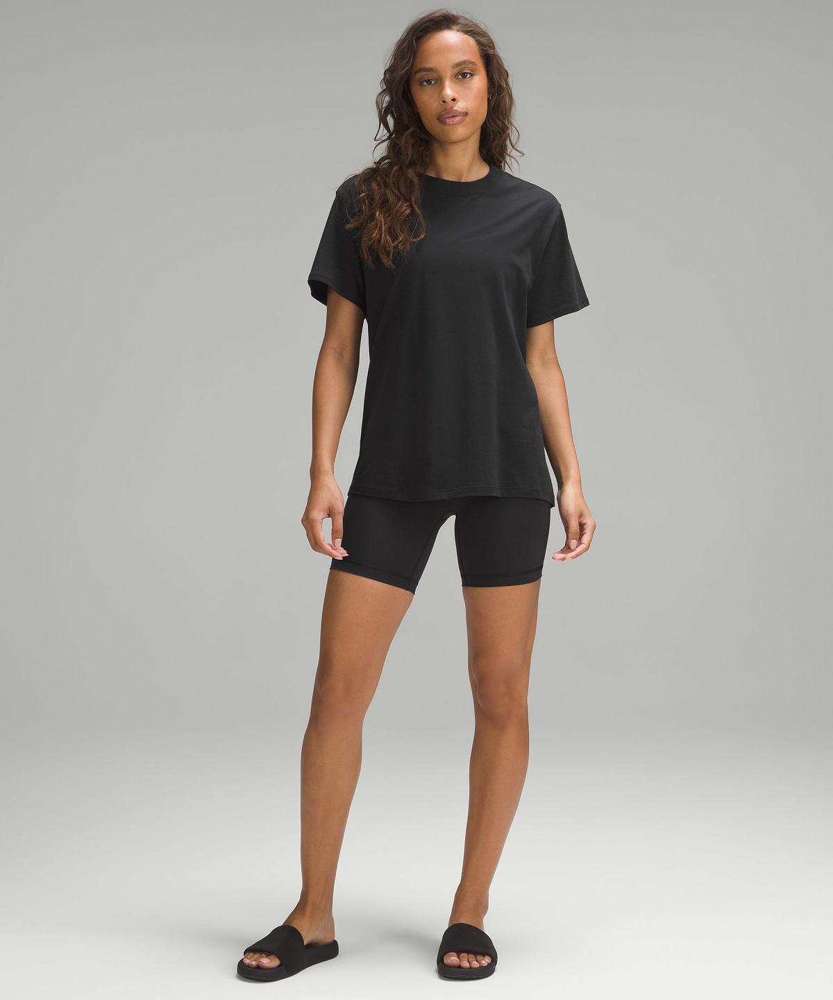 Camicie Donna Lululemon All Yours Short-Sleeve T-Shirt Nere | IT_LuLu33180