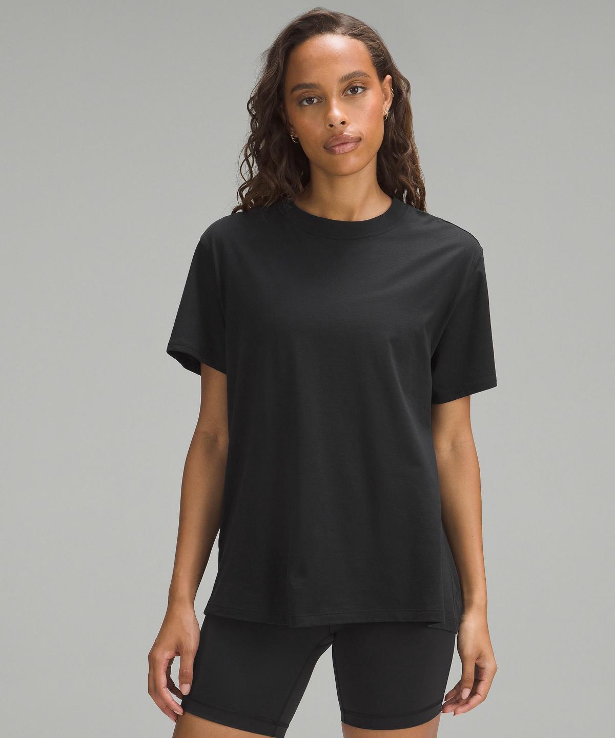 Camicie Donna Lululemon All Yours Short-Sleeve T-Shirt Nere | IT_LuLu33180