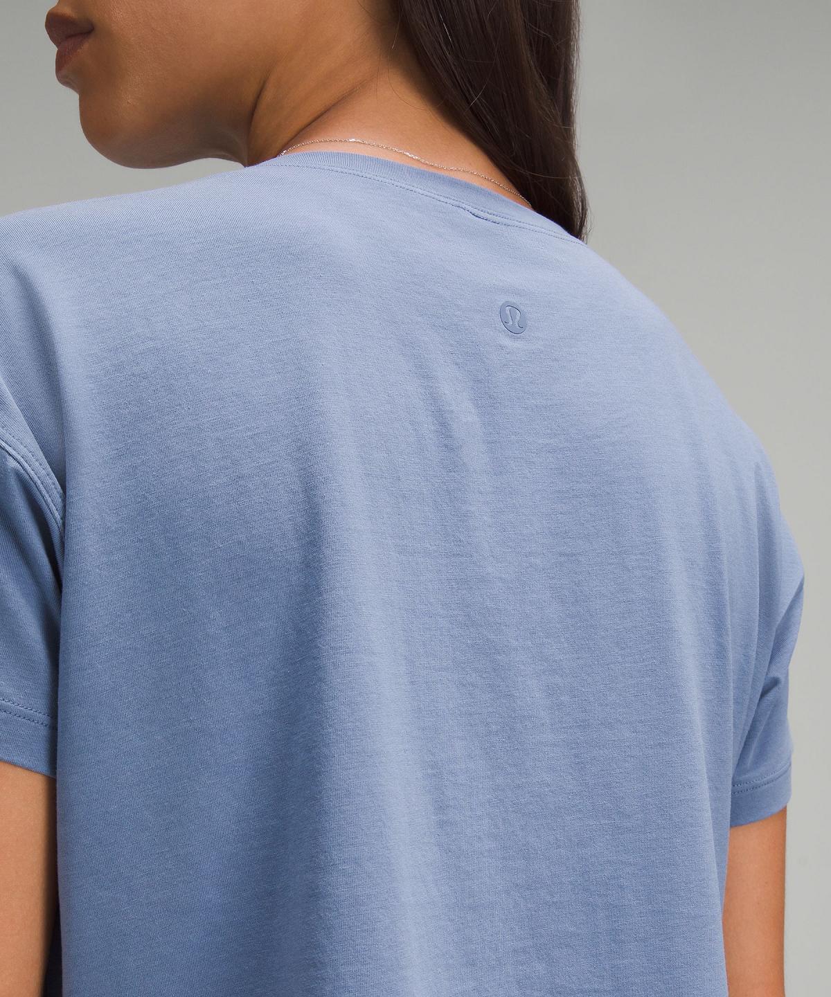 Camicie Donna Lululemon Cates T-Shirt Blu | IT_LuLu28650