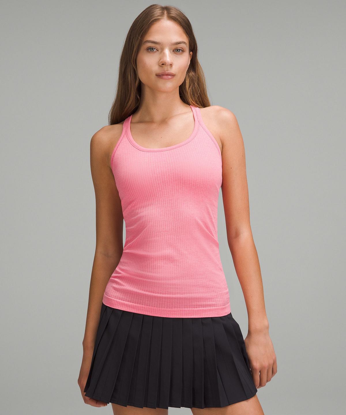 Camicie Donna Lululemon Ebb to Street Rosa | IT_LuLu49549