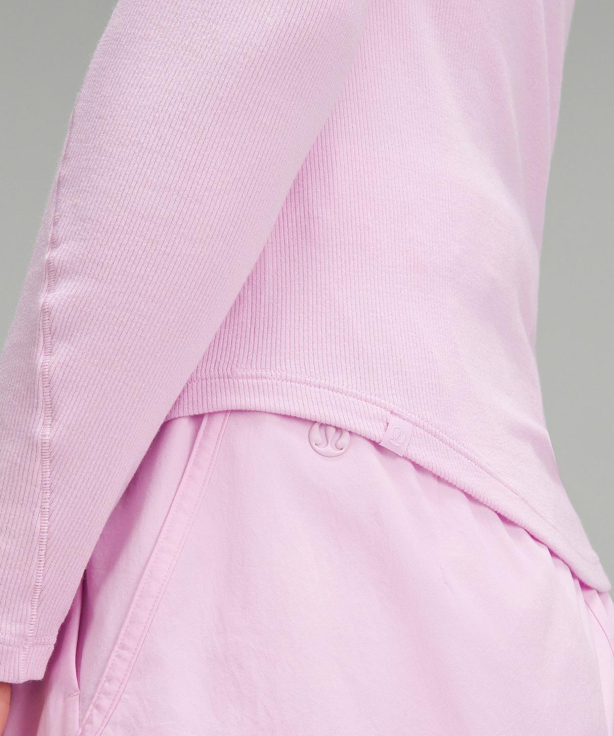 Camicie Donna Lululemon Hold Tight Long-Sleeve Rosa | IT_LuLu33114