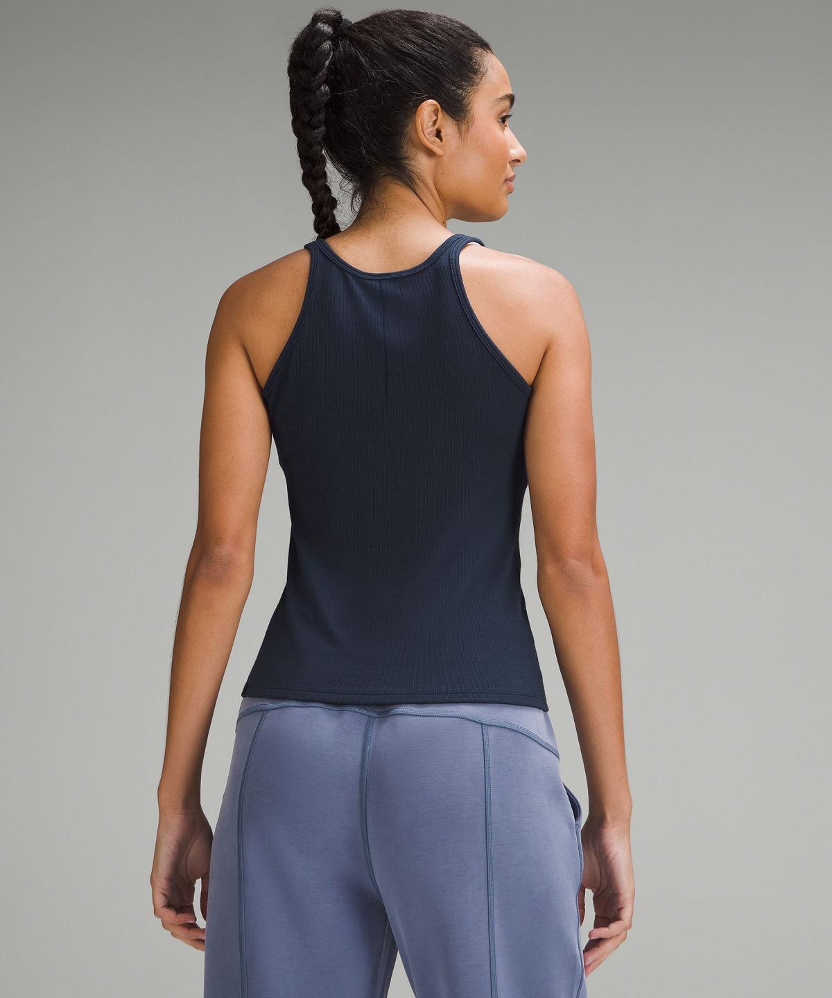 Camicie Donna Lululemon Hold Tight Thin Strap Racerback Blu Marino | IT_LuLu14460