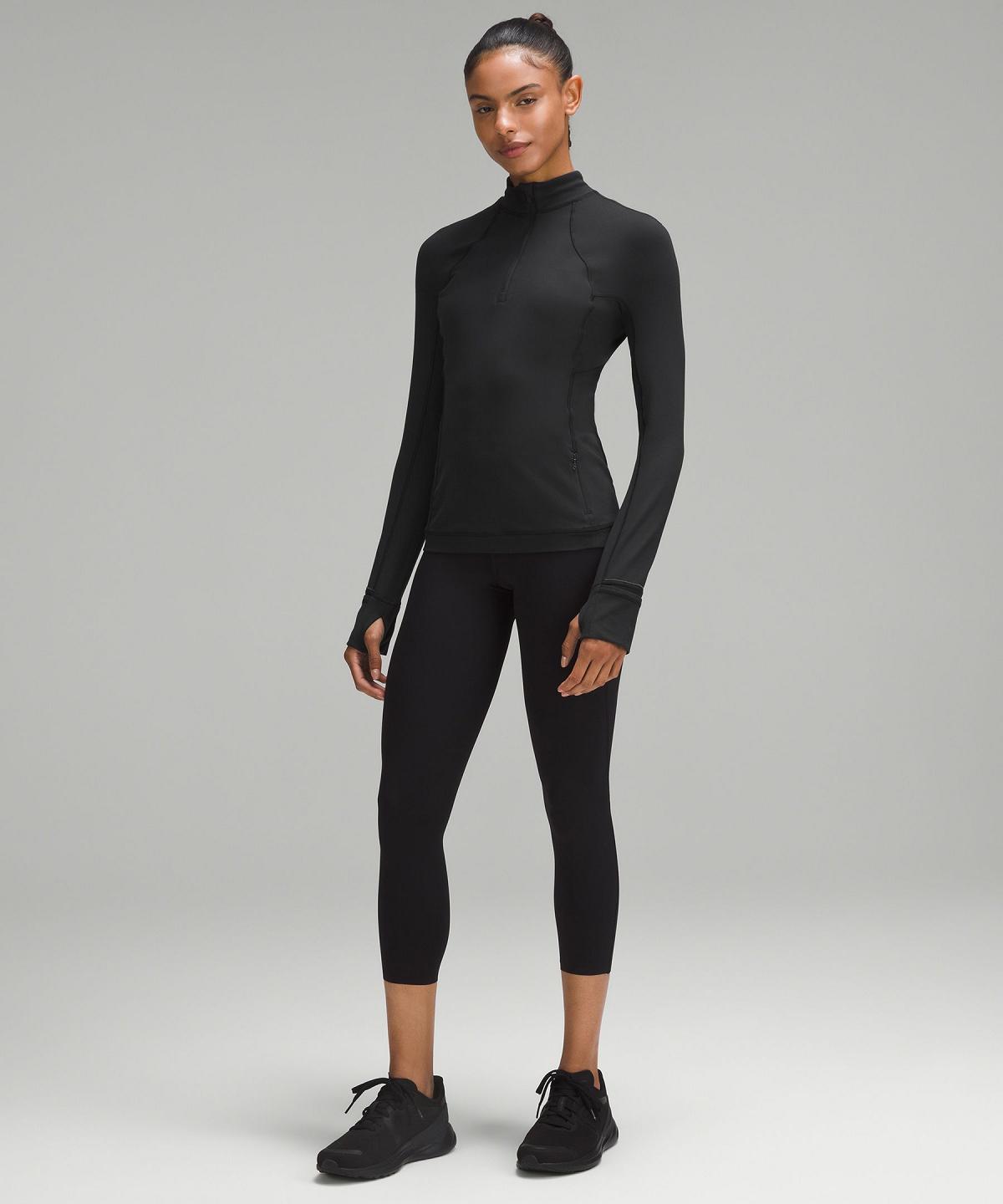 Camicie Donna Lululemon It's Rulu Half Zip Nere | IT_LuLu67985