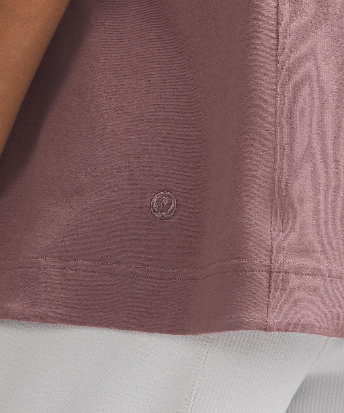 Camicie Donna Lululemon Long Cotton Crewneck Viola | IT_LuLu34670