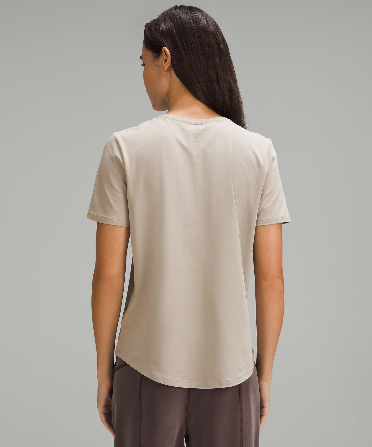 Camicie Donna Lululemon Love Curved-Hem Crewneck T-Shirt Grigie | IT_LuLu49712