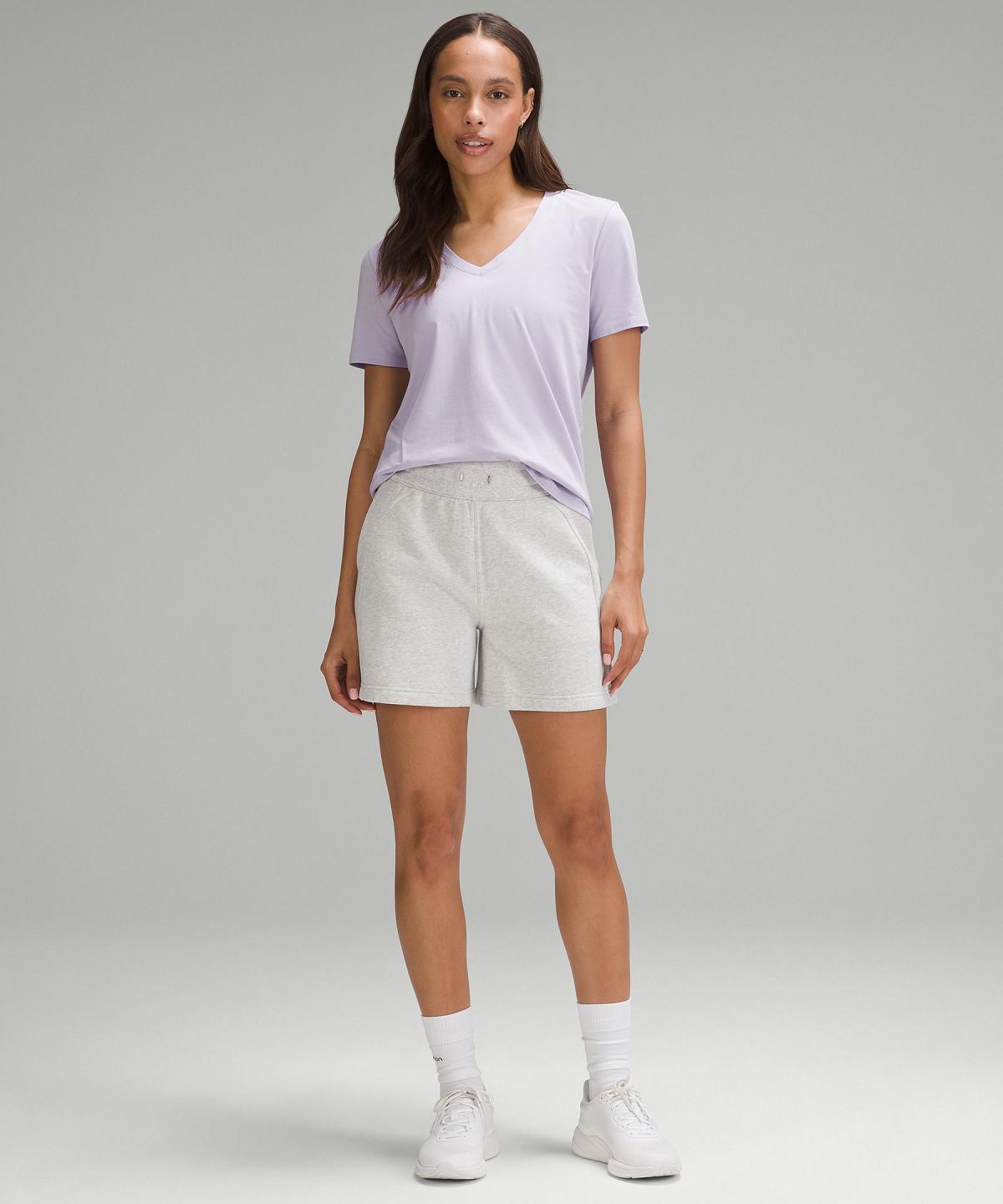 Camicie Donna Lululemon Love V-Neck T-Shirt Viola | IT_LuLu86002