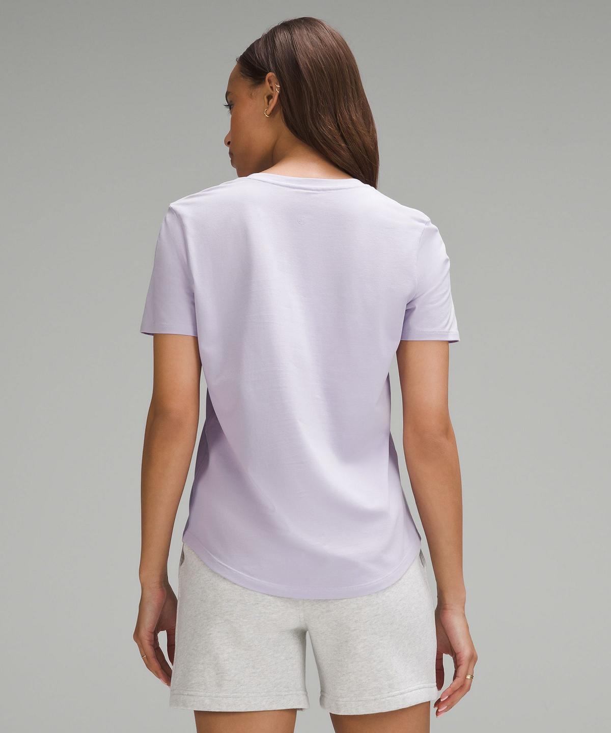 Camicie Donna Lululemon Love V-Neck T-Shirt Viola | IT_LuLu86002