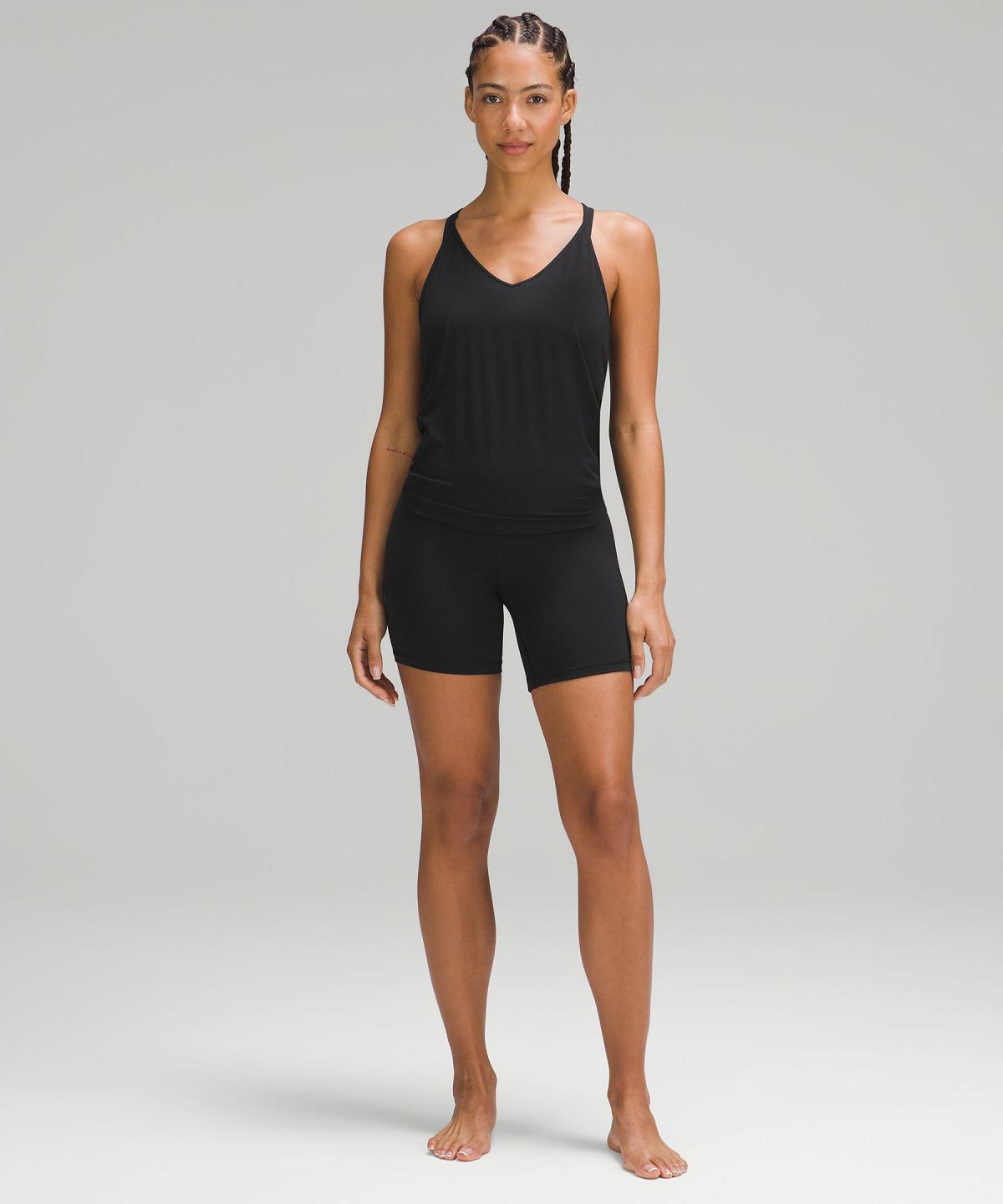 Camicie Donna Lululemon Modal-Silk Yoga Nere | IT_LuLu48123