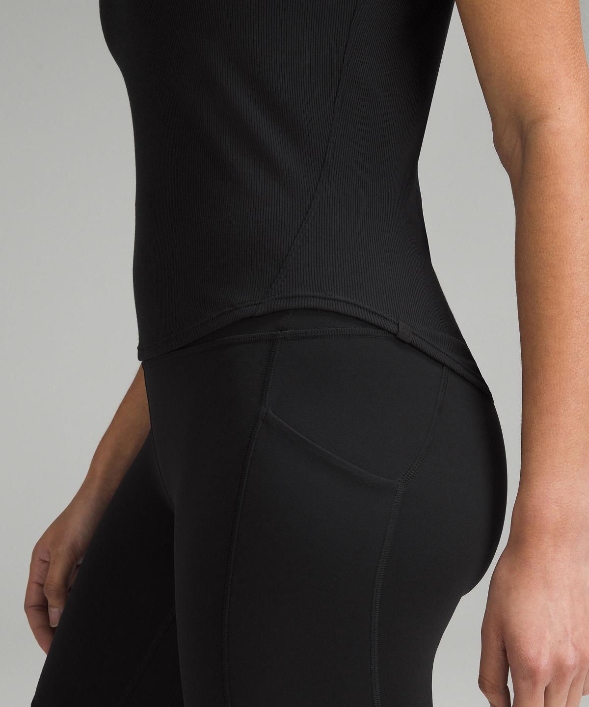 Camicie Donna Lululemon Modal Silk Twist-Back Yoga Nere | IT_LuLu82127