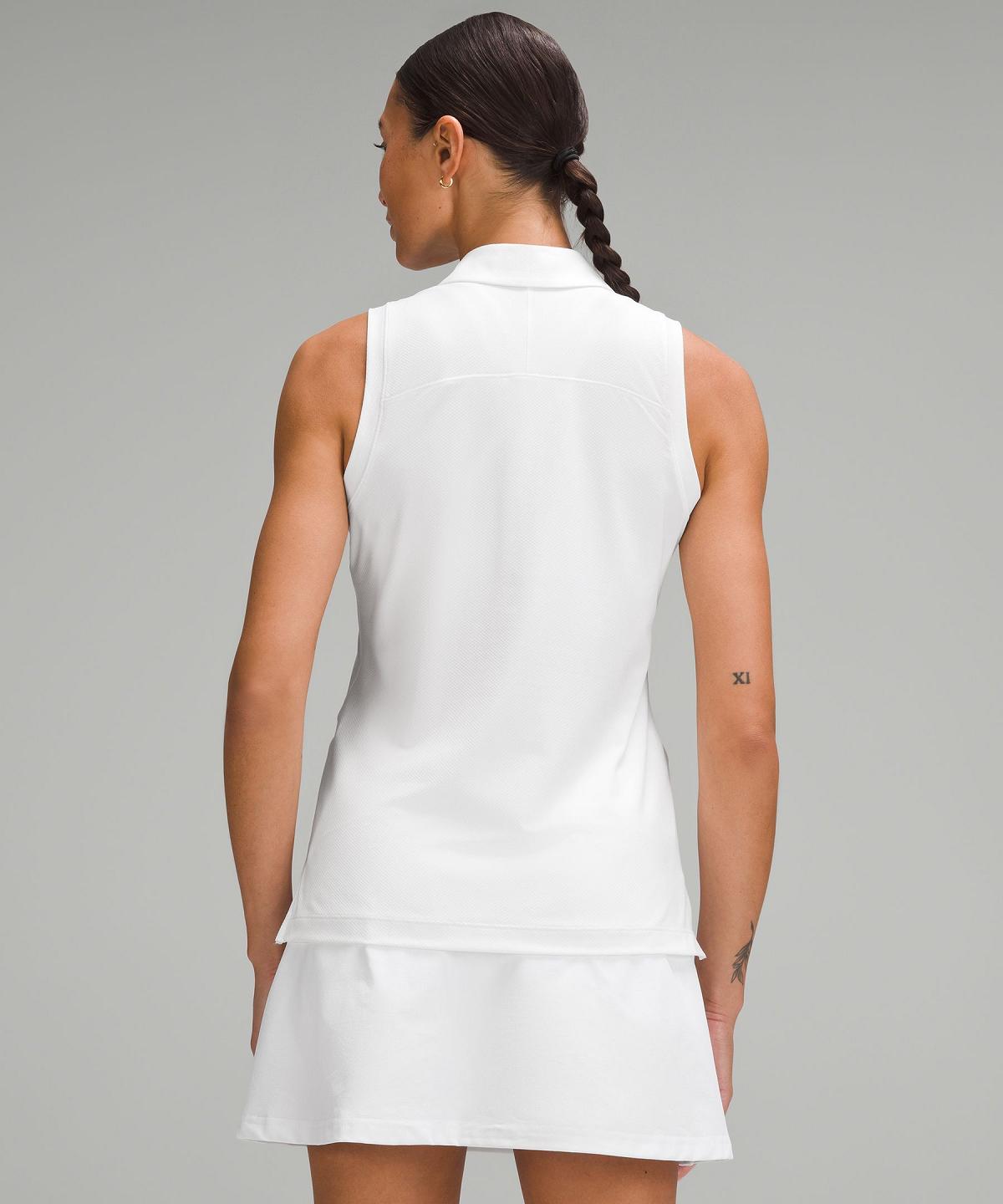 Camicie Donna Lululemon Quick Dry Sleeveless Bianche | IT_LuLu58484