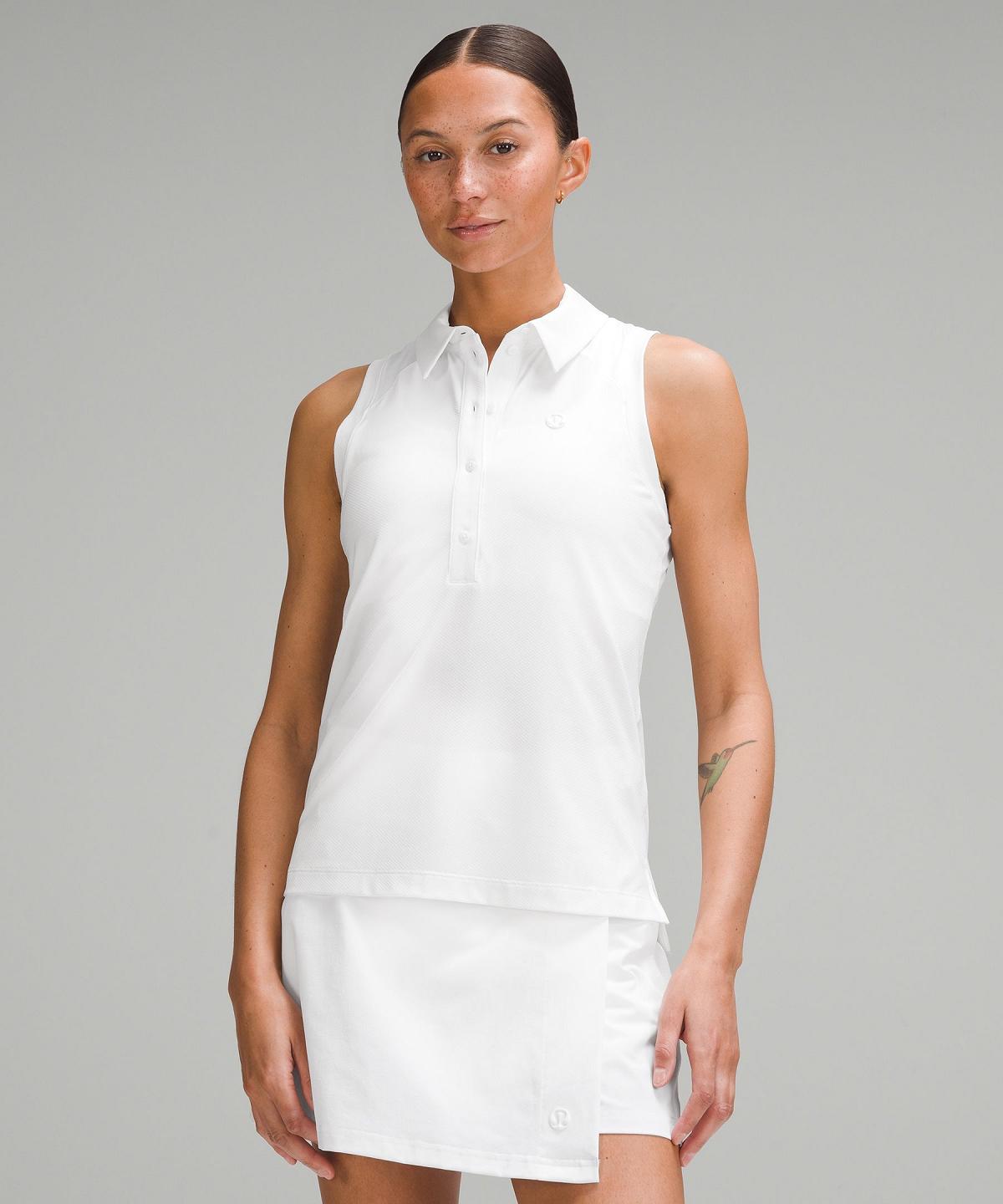 Camicie Donna Lululemon Quick Dry Sleeveless Bianche | IT_LuLu58484