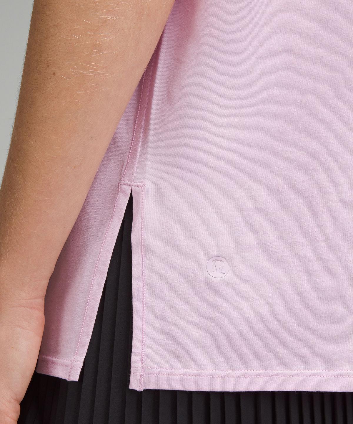 Camicie Donna Lululemon Relaxed-Fit Boatneck T-Shirt Rosa | IT_LuLu80268