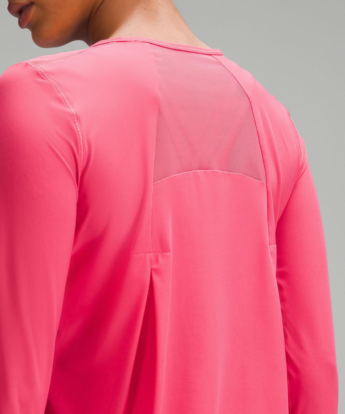 Camicie Donna Lululemon Sculpt Long-Sleeve Rosa | IT_LuLu19868