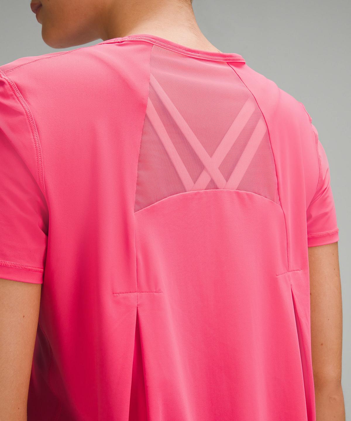 Camicie Donna Lululemon Sculpt Short-Sleeve Rosa | IT_LuLu35135