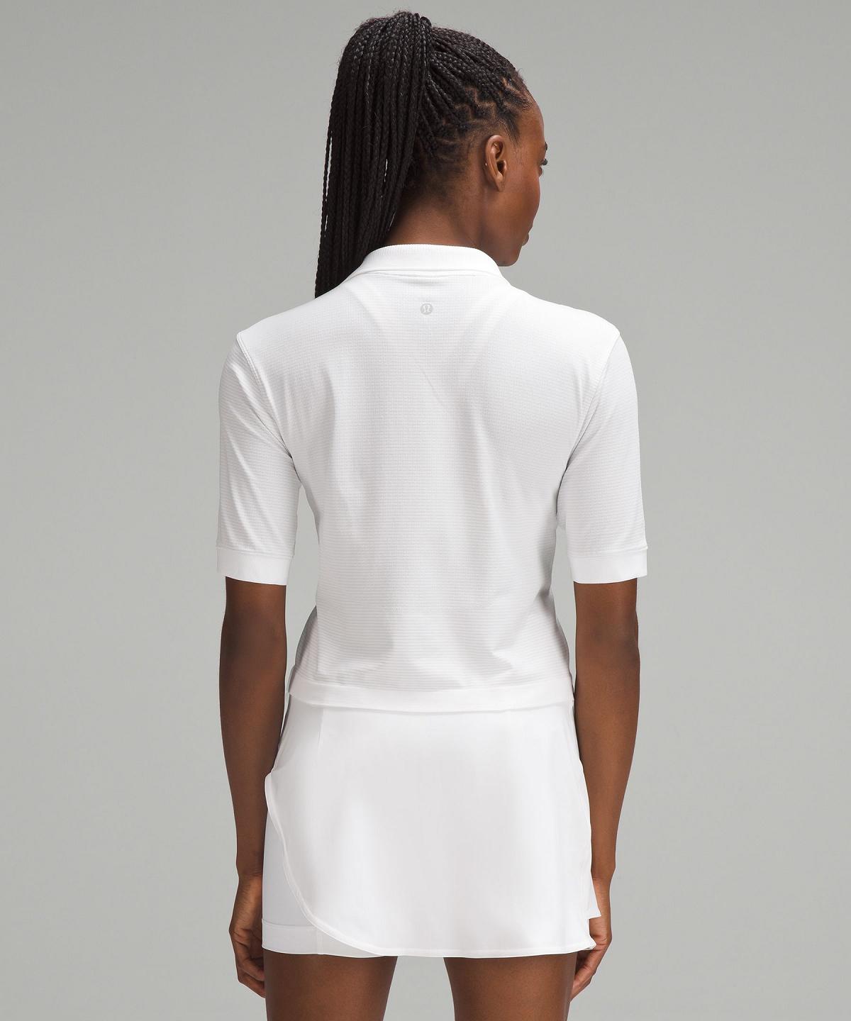 Camicie Donna Lululemon Swiftly Tech Relaxed-Fit Polo Bianche | IT_LuLu29978