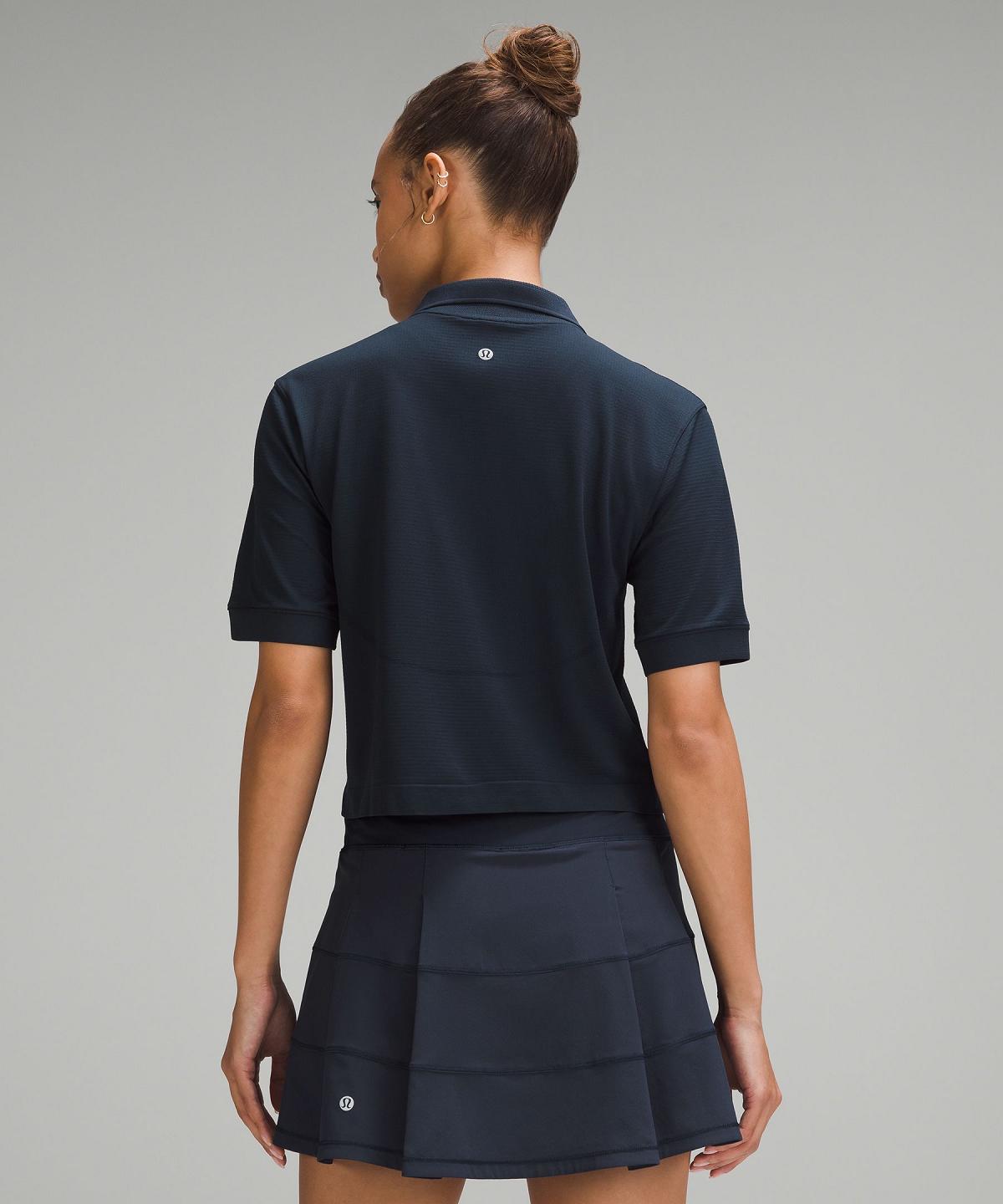 Camicie Donna Lululemon Swiftly Tech Short-Sleeve Blu Marino | IT_LuLu65860