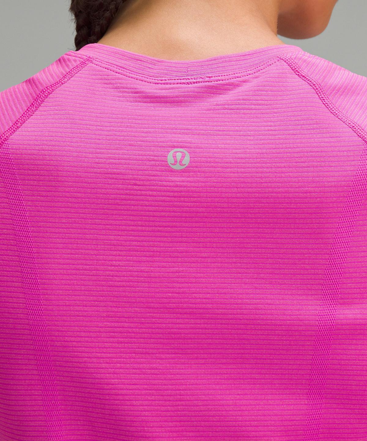 Camicie Donna Lululemon Swiftly Tech Short-Sleeve 2.0 Rosa | IT_LuLu83141