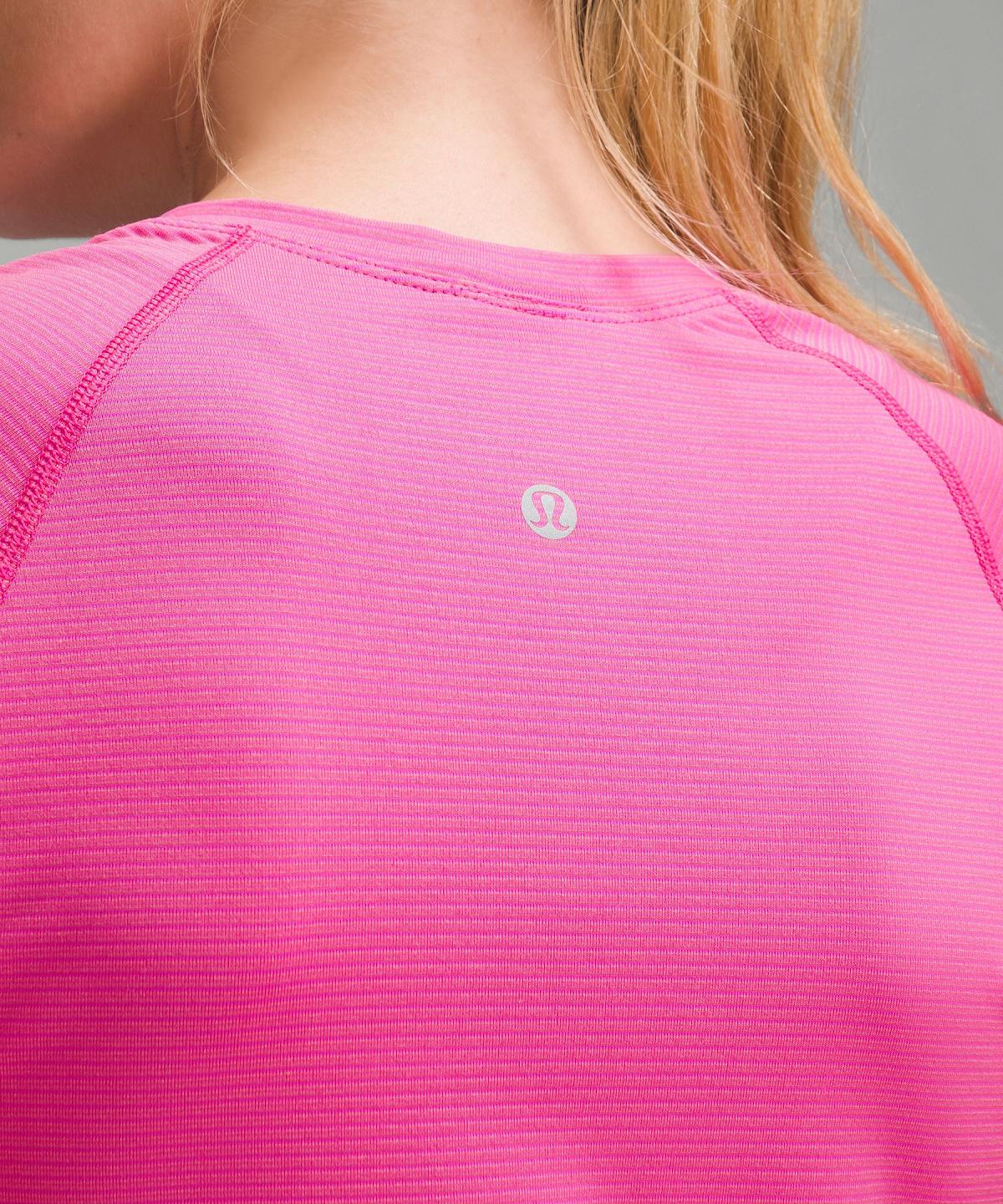 Camicie Donna Lululemon Swiftly Tech Short-Sleeve 2.0 Rosa | IT_LuLu31650