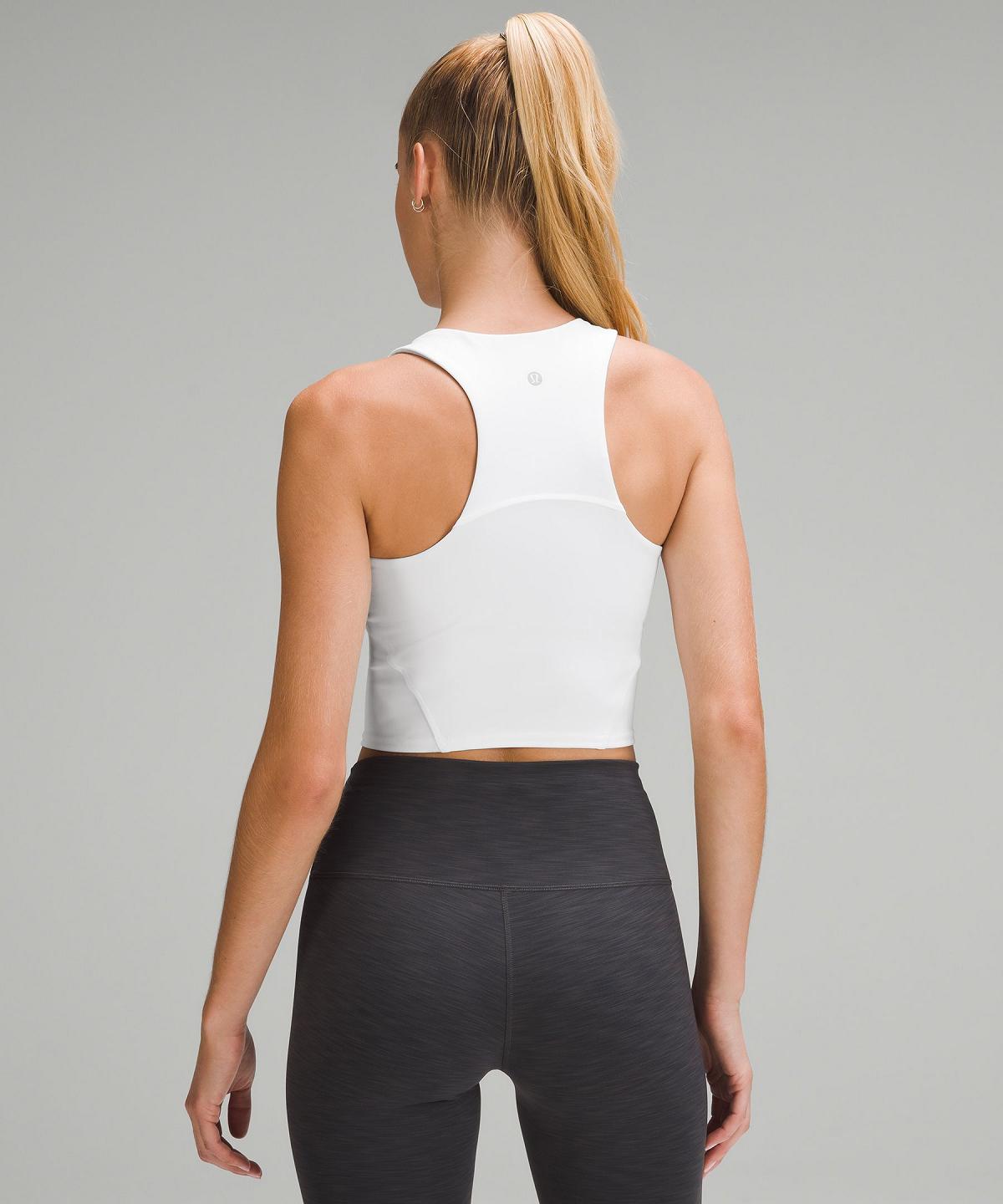 Camicie Donna Lululemon Wunder Train Racerback Bianche | IT_LuLu83473