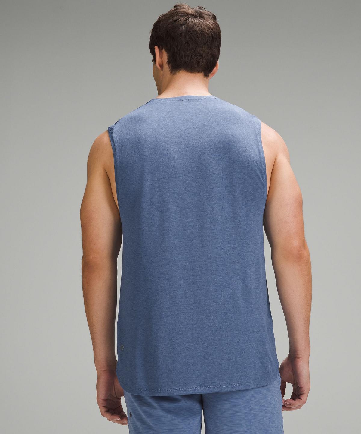 Camicie Uomo Lululemon Balancer Tank Top Blu | IT_LuLu45244