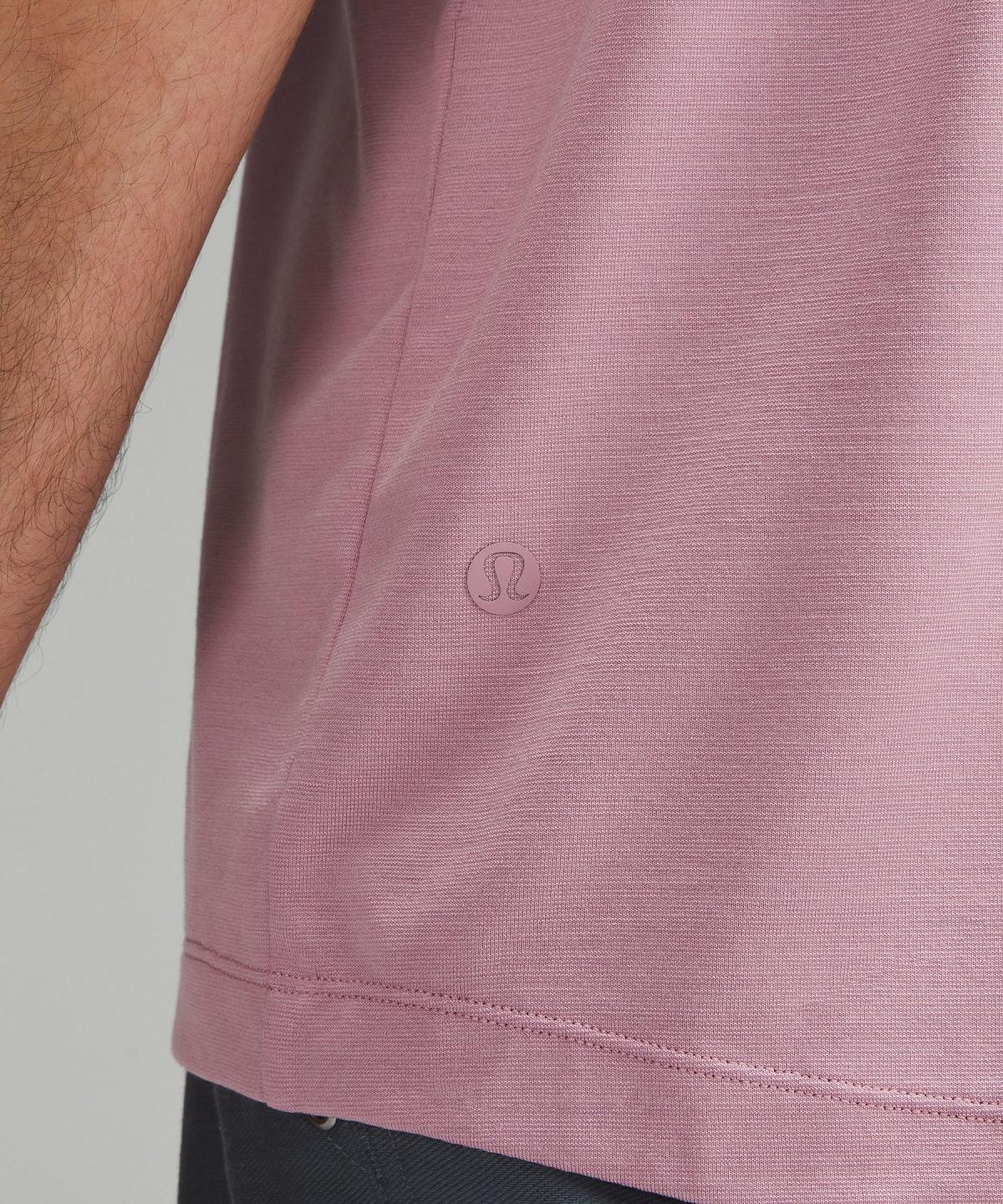 Camicie Uomo Lululemon Evolution Short-Sleeve Polo Rosa Rosa | IT_LuLu39738