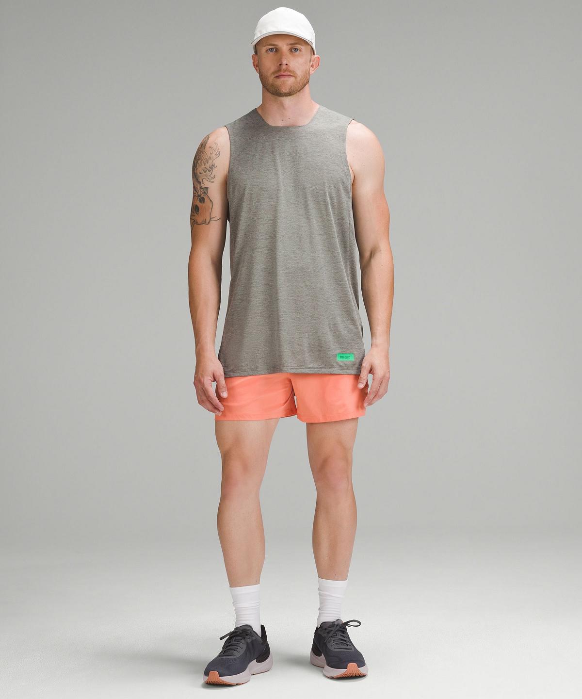 Camicie Uomo Lululemon Fast and Free Trail Running Tank Top Grigie | IT_LuLu16245