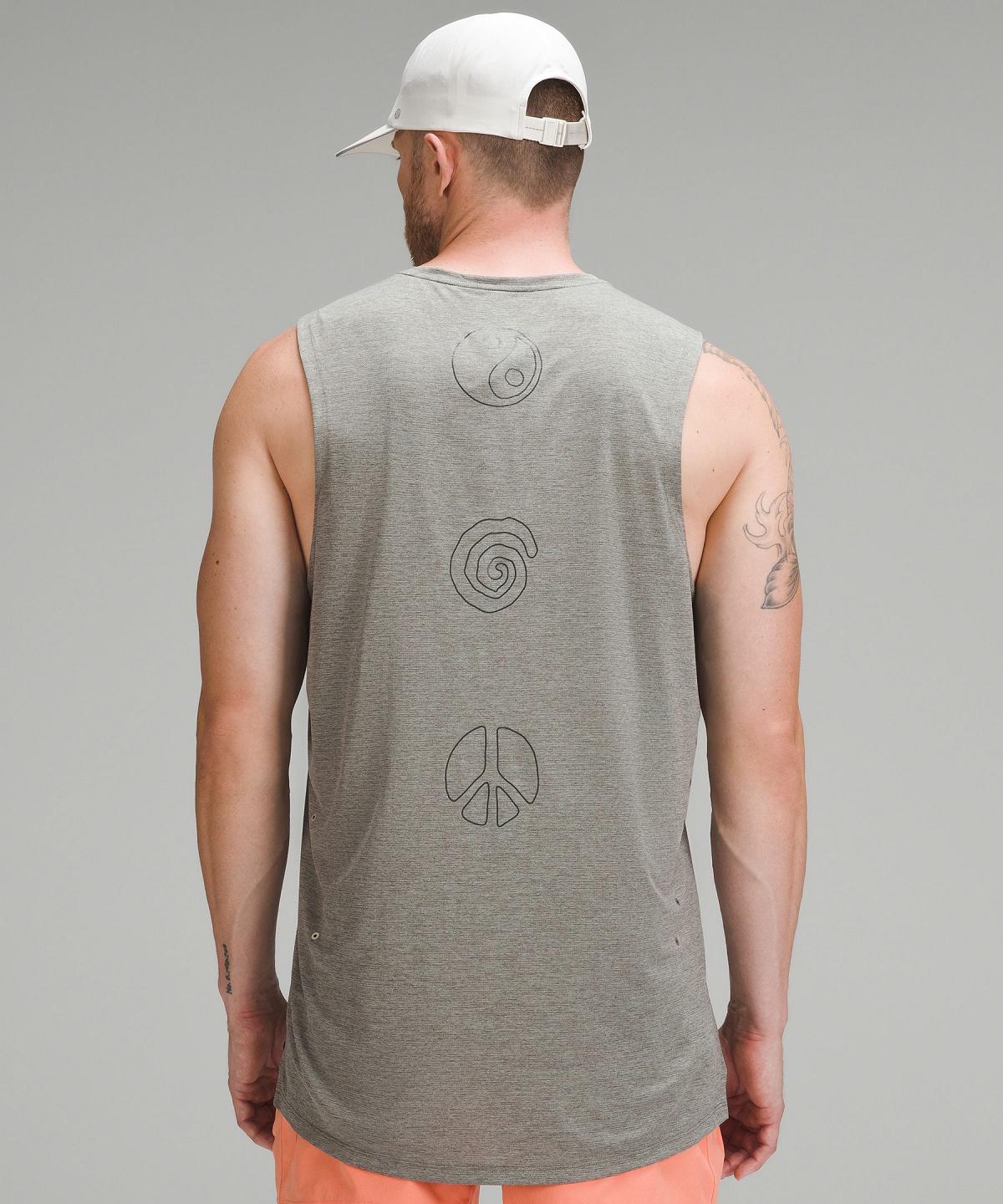 Camicie Uomo Lululemon Fast and Free Trail Running Tank Top Grigie | IT_LuLu16245