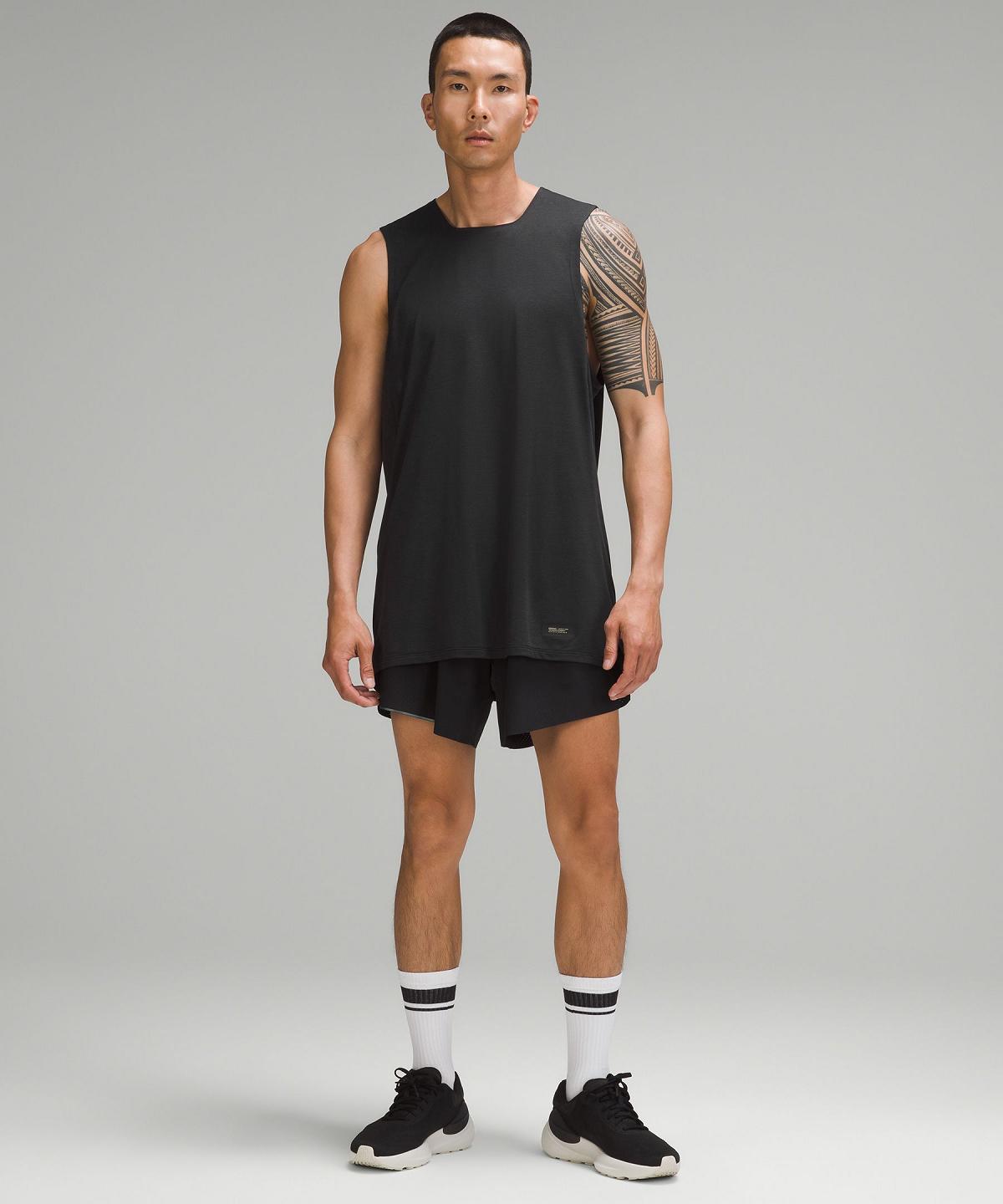 Camicie Uomo Lululemon Fast and Free Trail Running Tank Top Nere | IT_LuLu43787