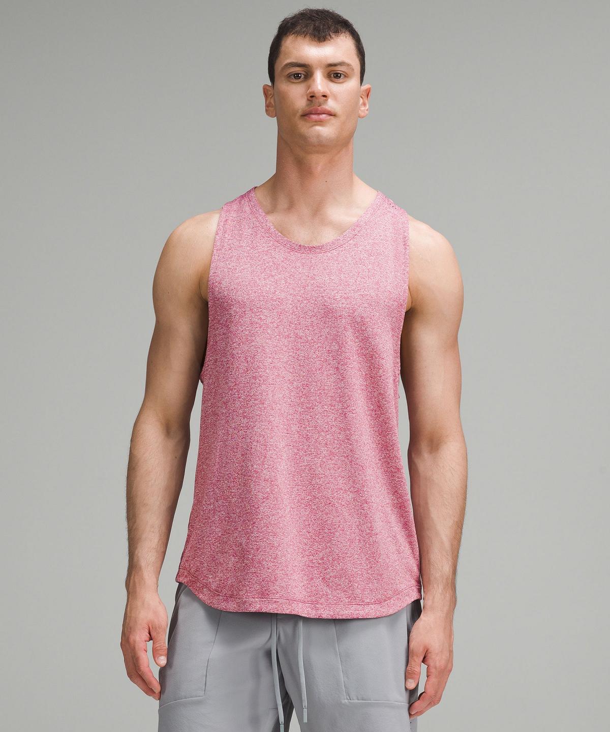 Camicie Uomo Lululemon License to Train Tank Top Viola | IT_LuLu67140