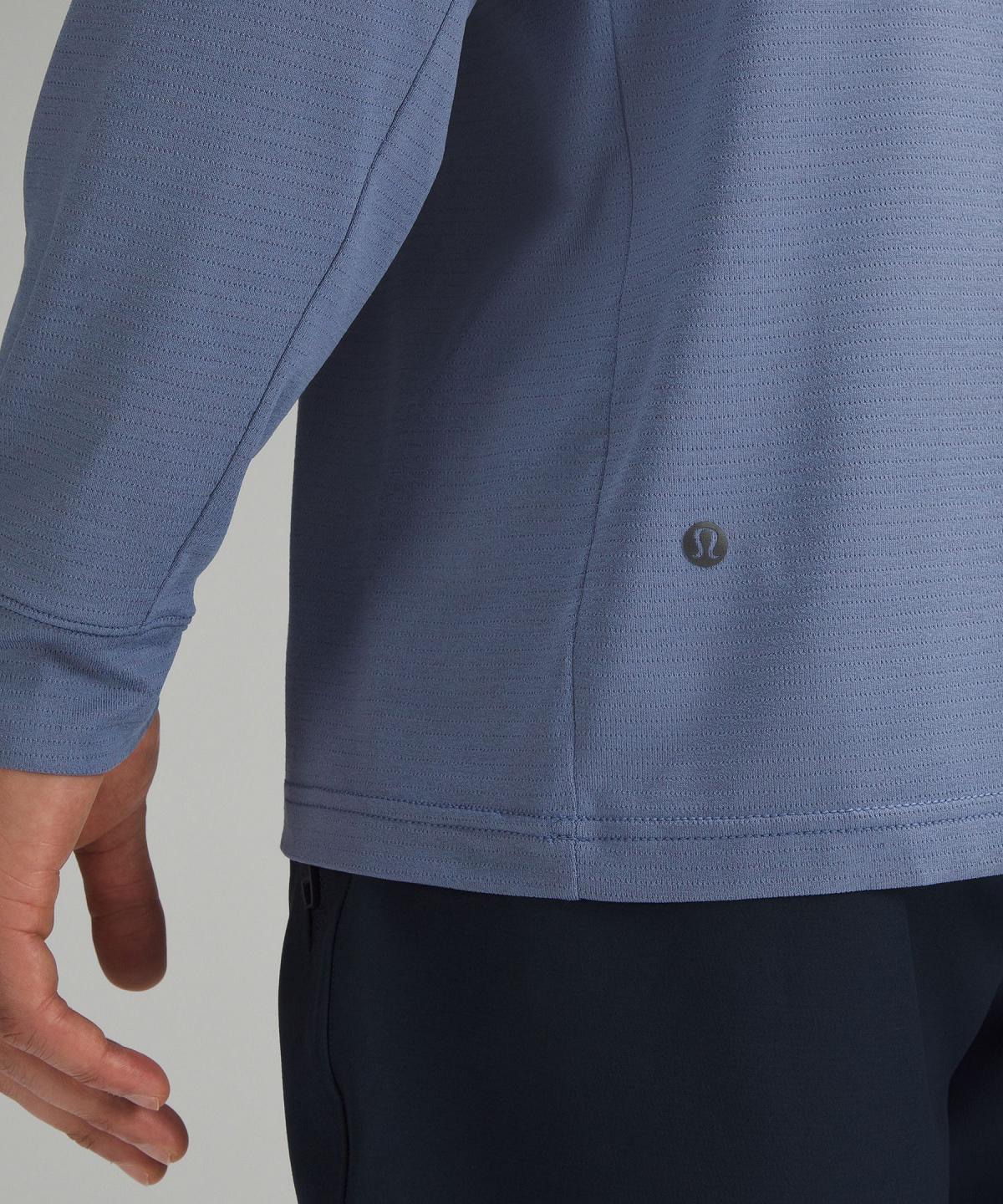 Camicie Uomo Lululemon License to Train Relaxed-Fit Long-Sleeve Blu | IT_LuLu61812