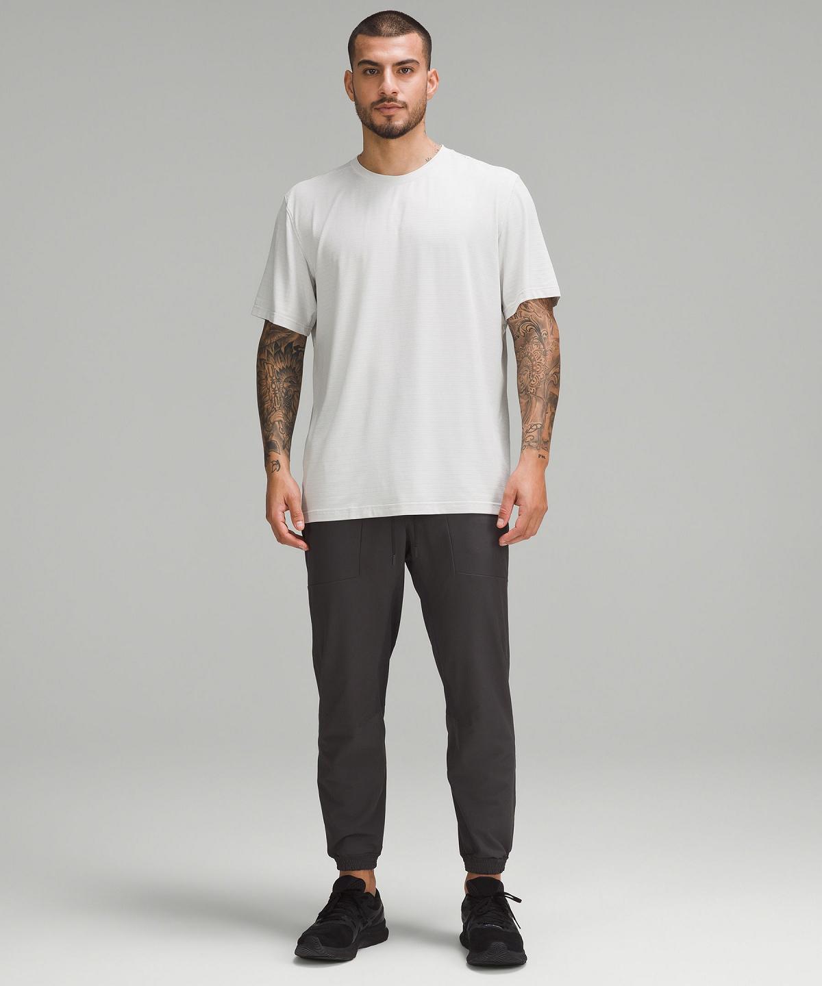 Camicie Uomo Lululemon License to Train Relaxed-Fit Short-Sleeve Bianche | IT_LuLu85256