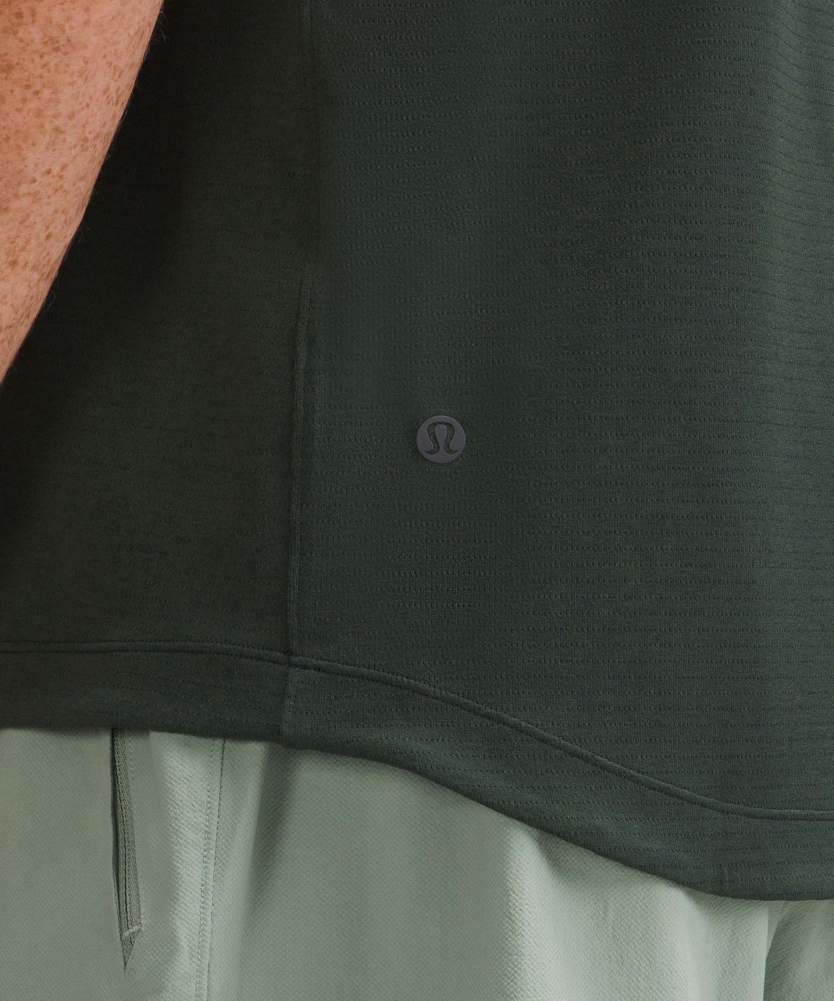 Camicie Uomo Lululemon License to Train Short-Sleeve Verdi | IT_LuLu40014