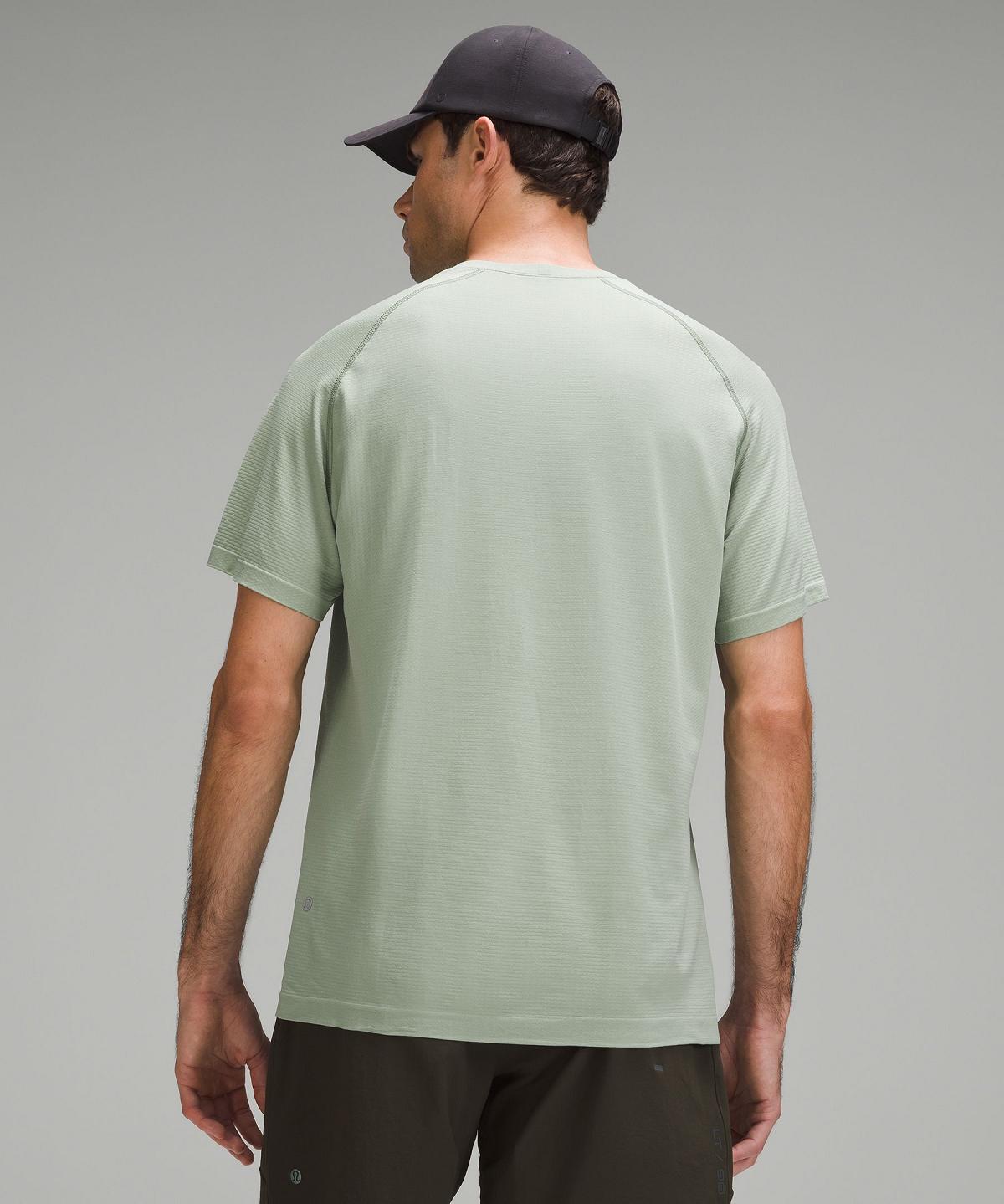 Camicie Uomo Lululemon Metal Vent Tech Short-Sleeve Verdi | IT_LuLu52173