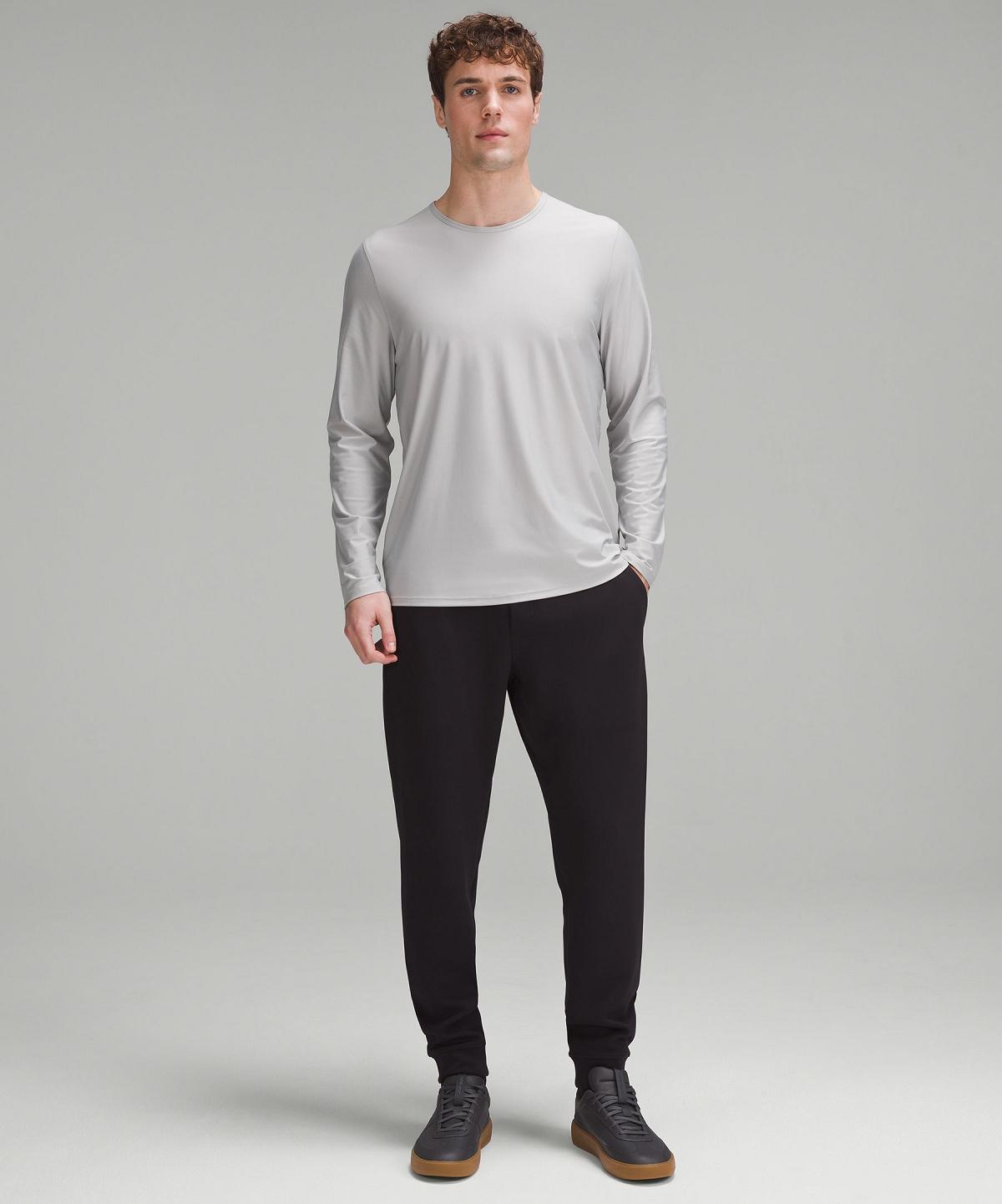 Camicie Uomo Lululemon Ultra-Soft Nulu Long-Sleeve Argento | IT_LuLu18426