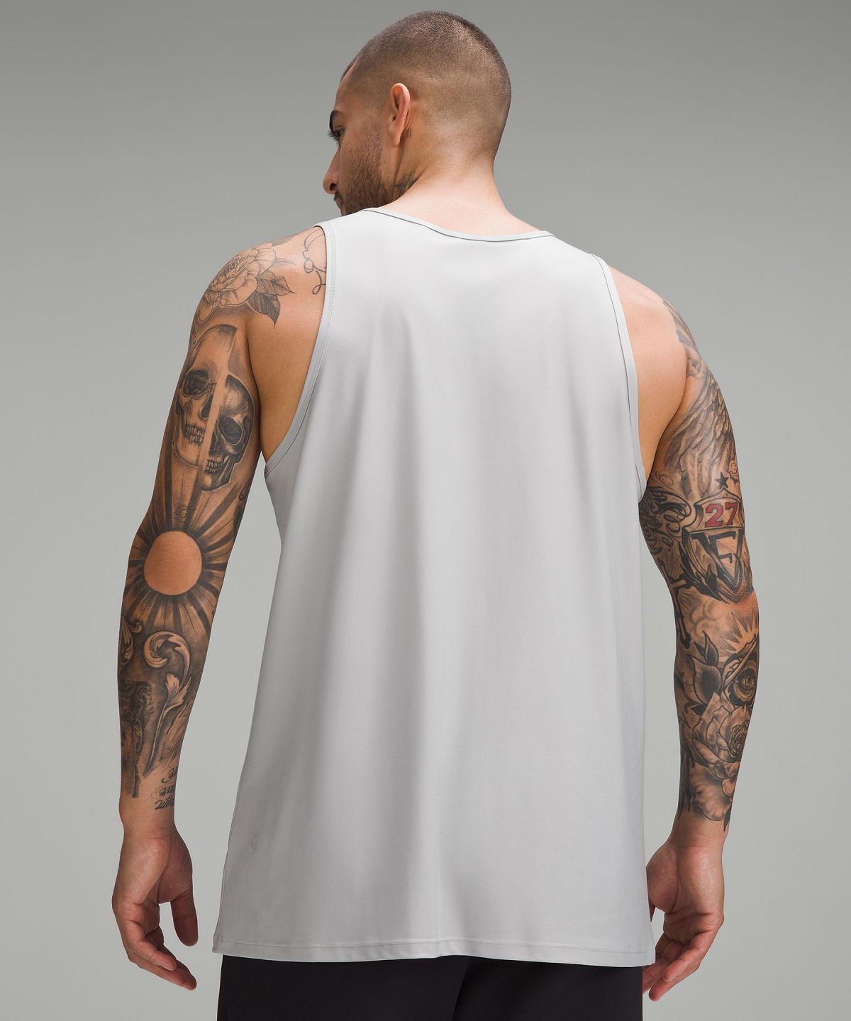 Camicie Uomo Lululemon Ultra-Soft Nulu Tank Top Argento | IT_LuLu87844