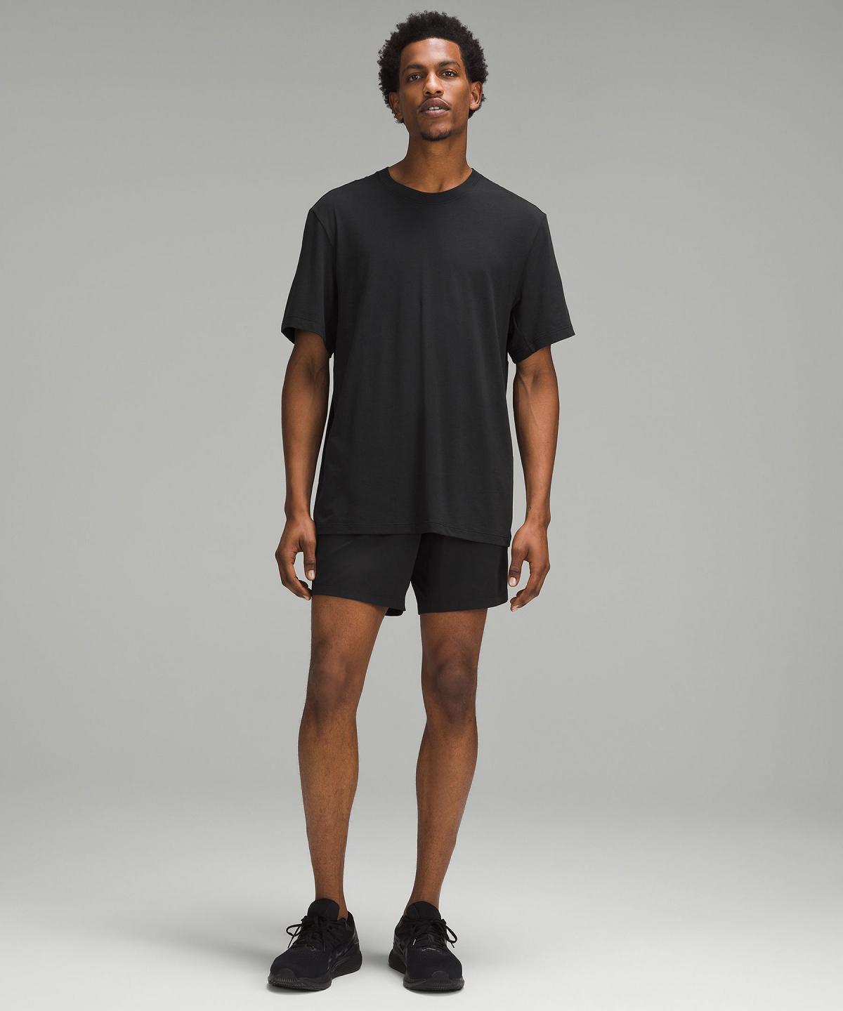 Camicie Uomo Lululemon Zeroed In Short-Sleeve Nere | IT_LuLu83305