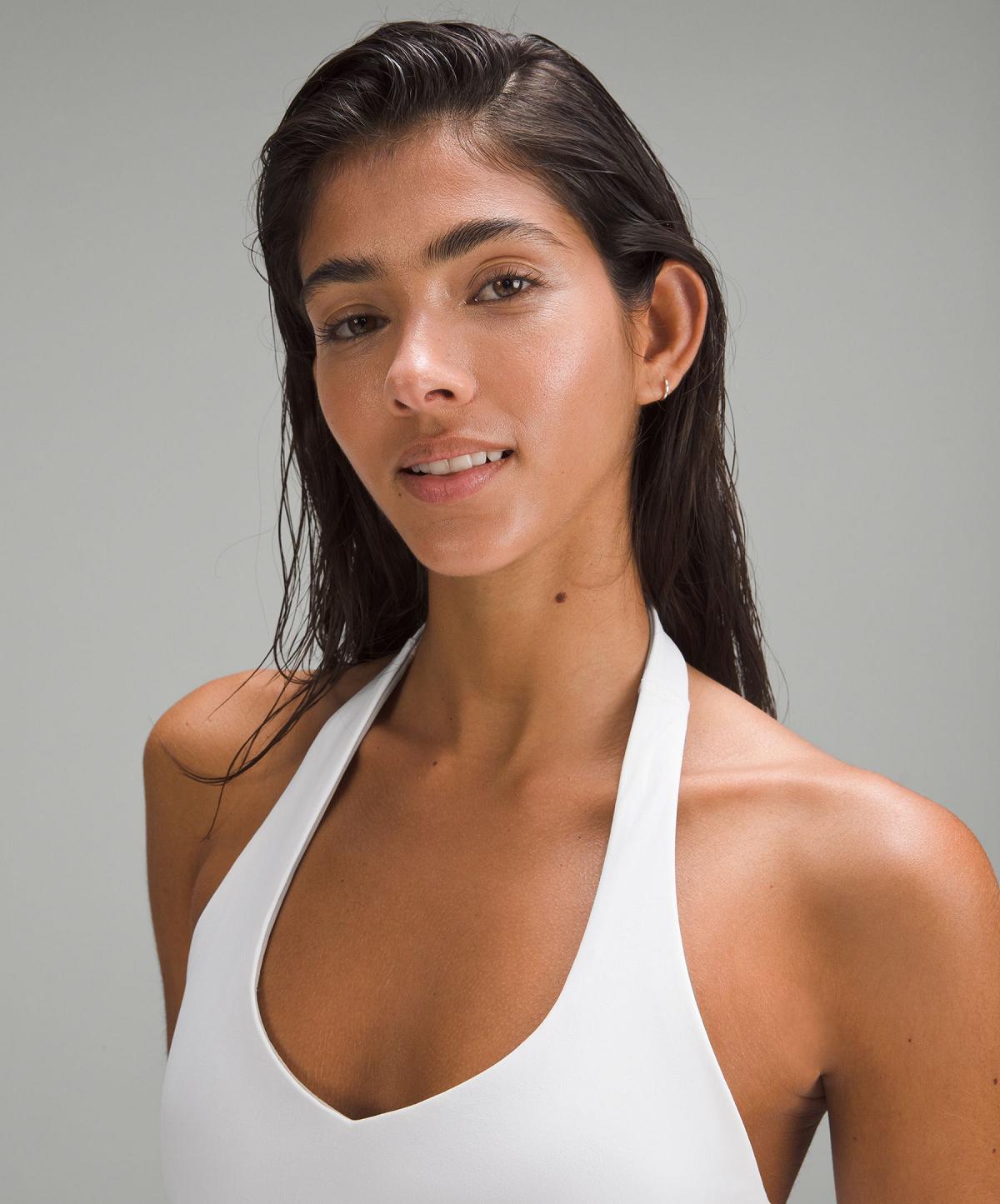 Canotta Donna Lululemon Align™ Halter Bianche | IT_LuLu62248