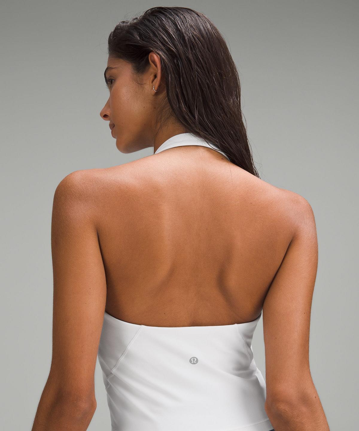 Canotta Donna Lululemon Align™ Halter Bianche | IT_LuLu62248