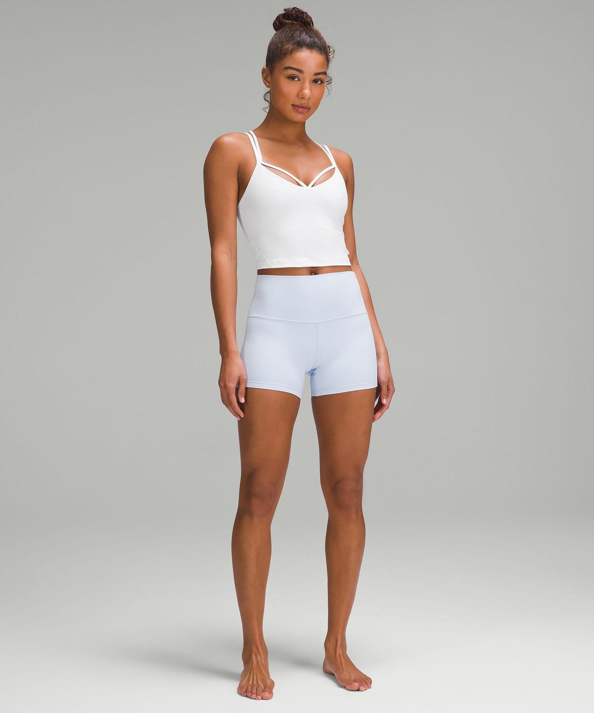 Canotta Donna Lululemon Align™ Strappy Ribbed Bianche | IT_LuLu98109