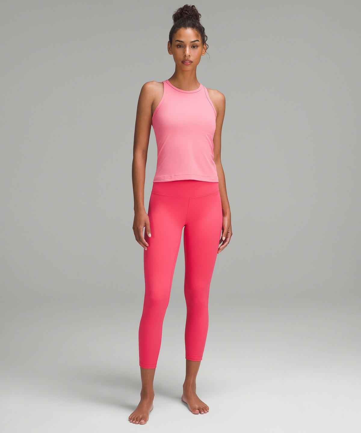 Canotta Donna Lululemon Align™ Waist-Length Racerback Rosa | IT_LuLu87061