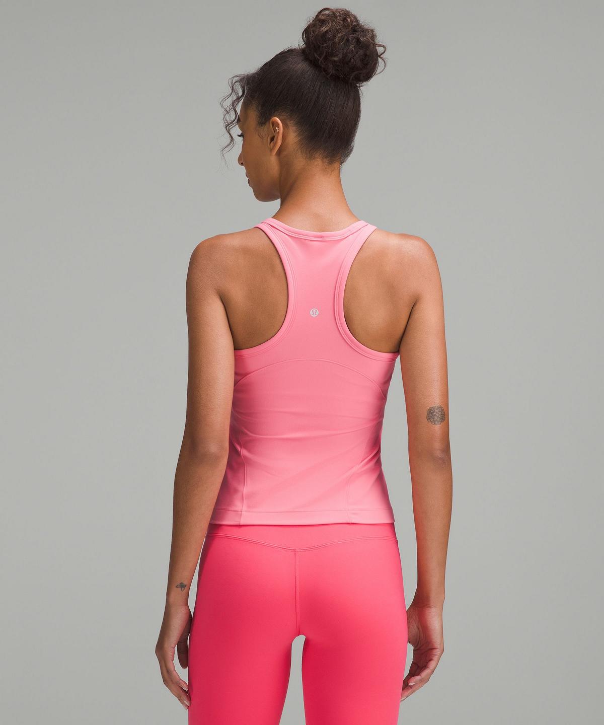 Canotta Donna Lululemon Align™ Waist-Length Racerback Rosa | IT_LuLu87061