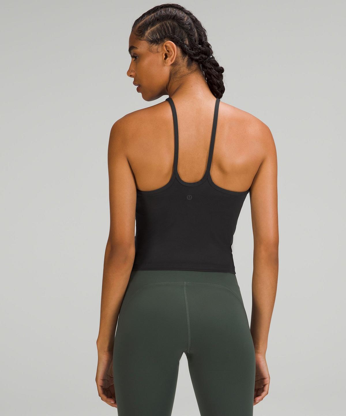 Canotta Donna Lululemon Lightweight High-Neck Yoga Nere | IT_LuLu97687