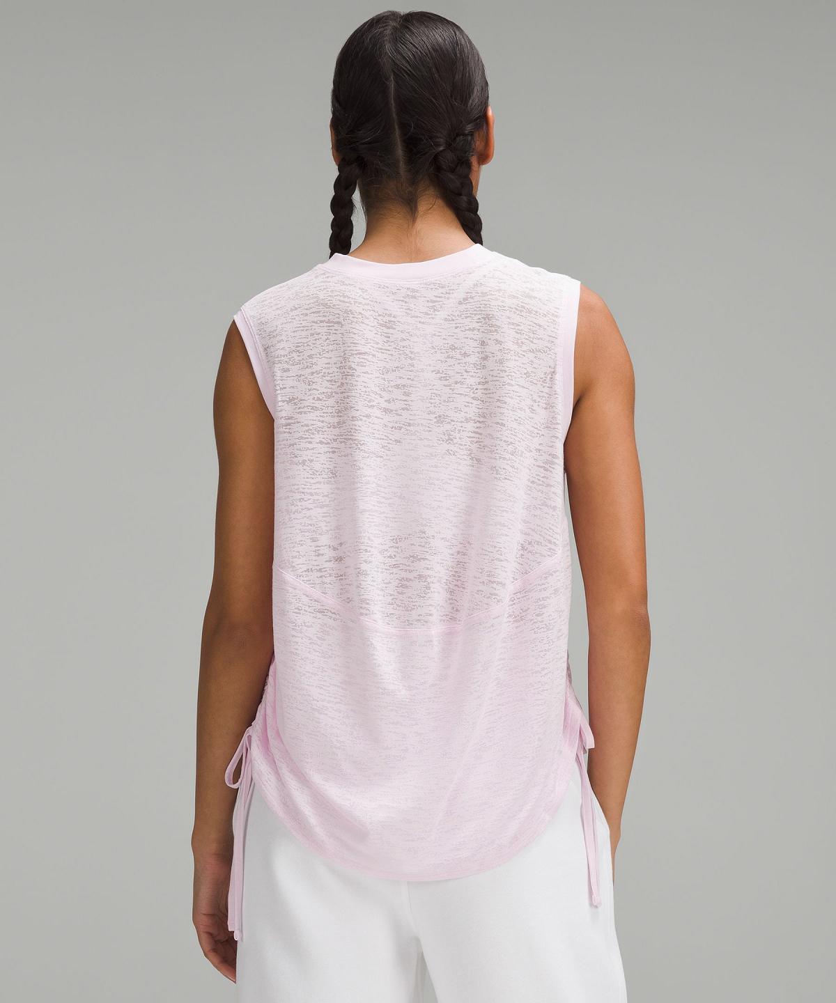 Canotta Donna Lululemon Side-Cinch Rosa | IT_LuLu69485